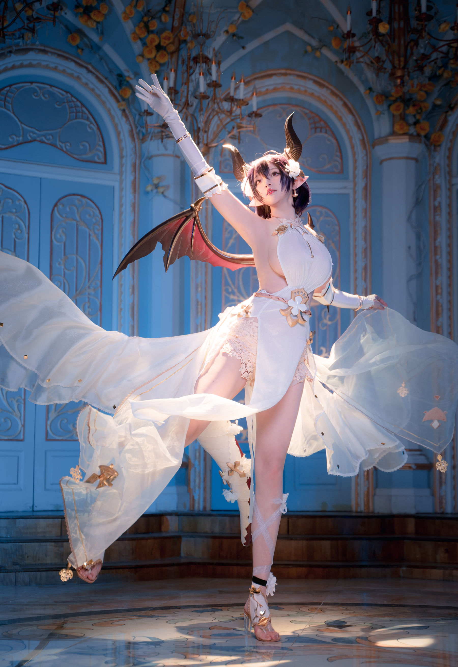 黑龙贯通 – 古蕾雅 [12P] - 秀人网免费无水印在线套图写真