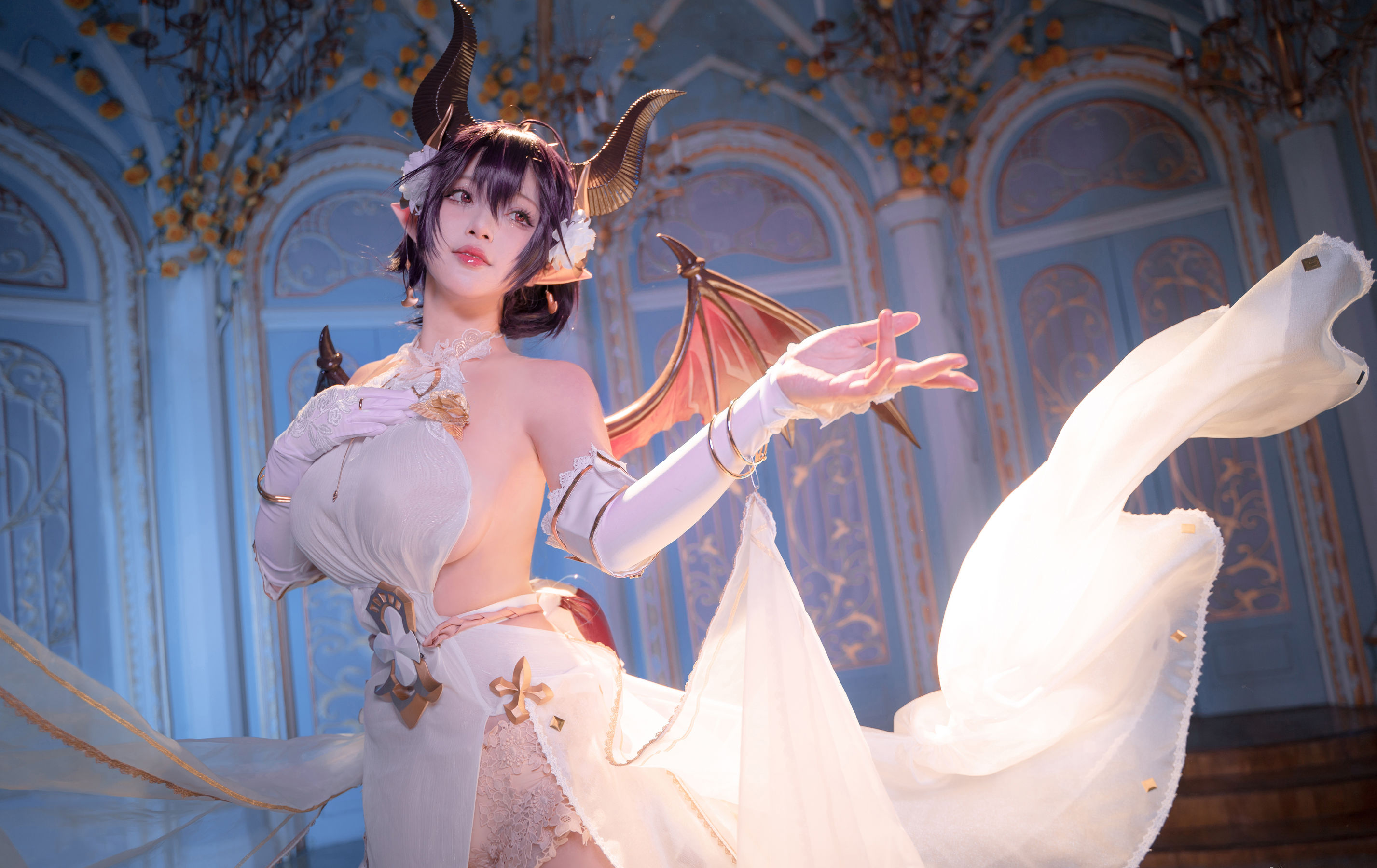 黑龙贯通 – 古蕾雅 [12P] - 秀人网免费无水印在线套图写真