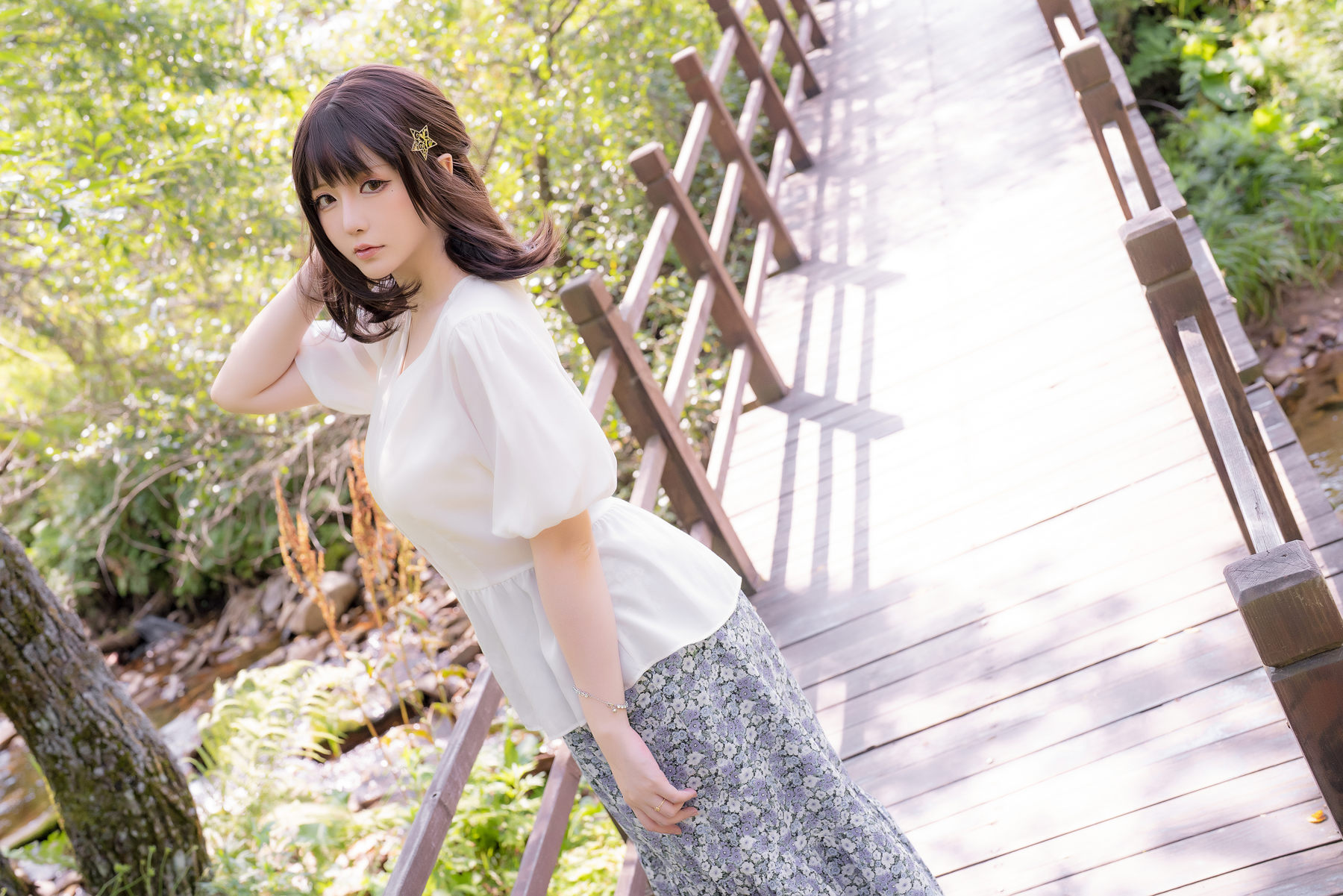 Coser小姐姐星之迟迟 – 户外 多云转晴 [46P] - 秀人网免费无水印在线套图写真