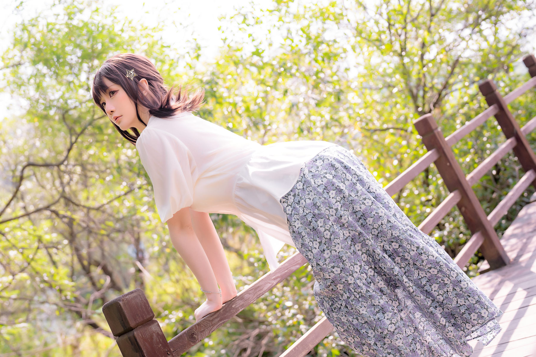 Coser小姐姐星之迟迟 – 户外 多云转晴 [46P] - 秀人网免费无水印在线套图写真