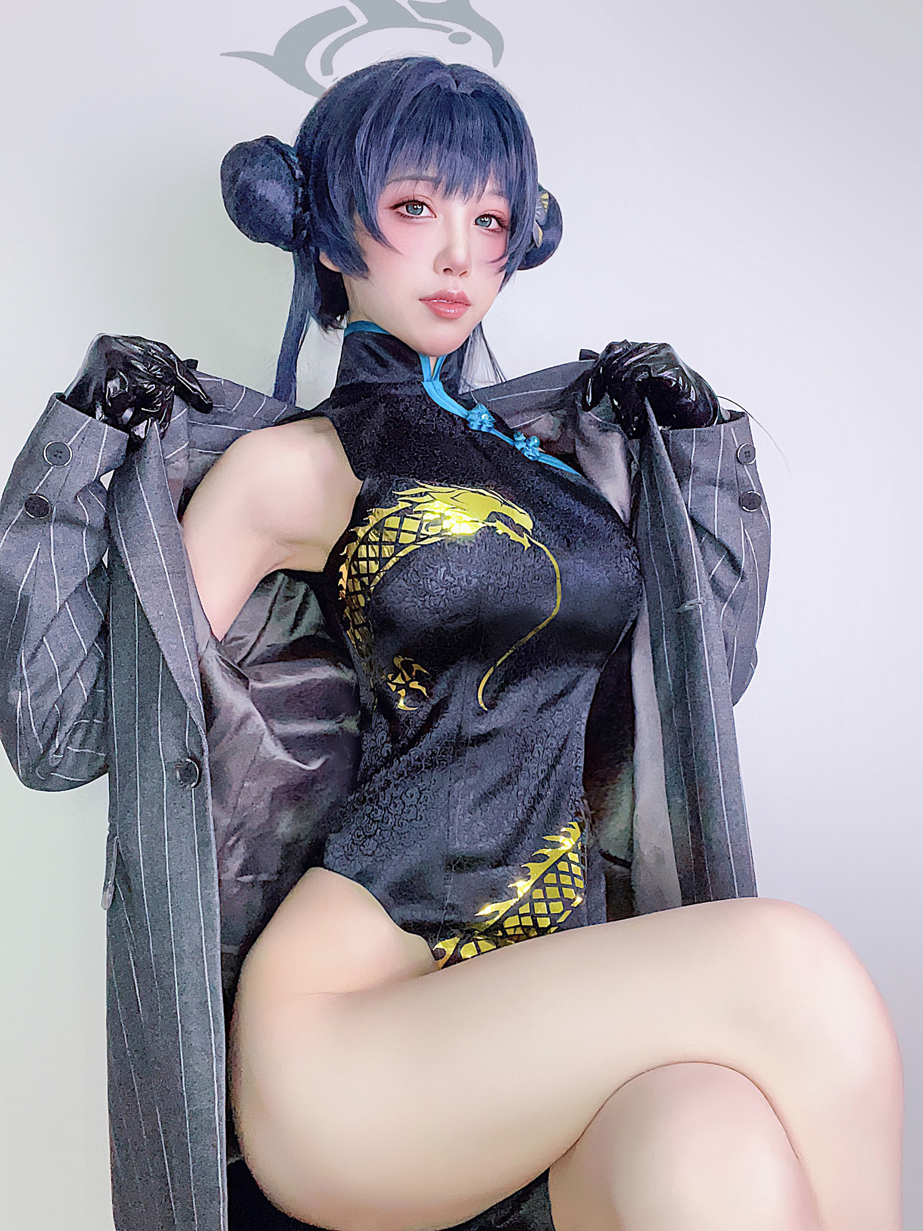 动漫博主水淼aqua – kisaki会长 [31P] - 秀人网免费无水印在线套图写真