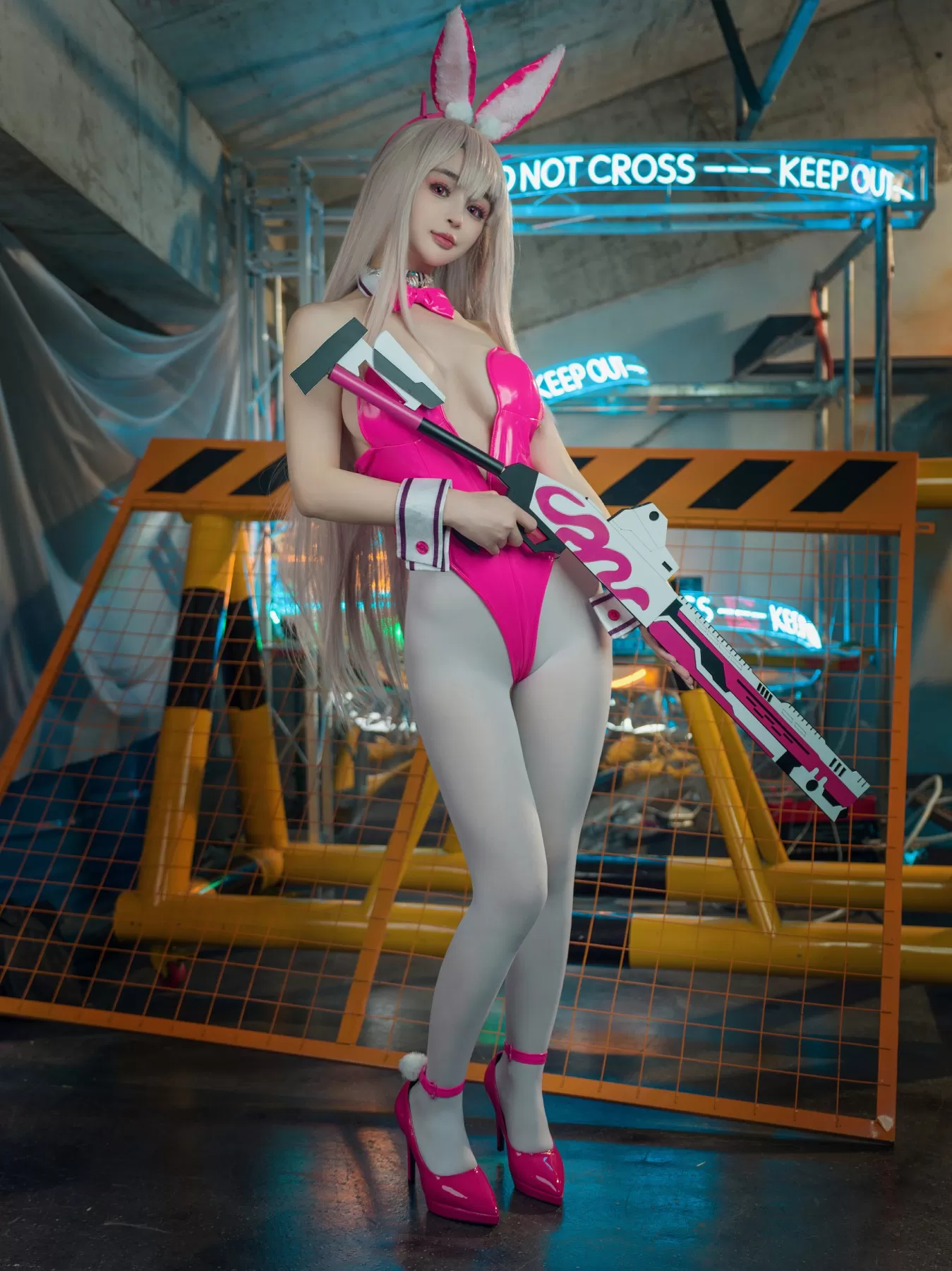 桜井宁宁 – 毒蛇兔女郎 [56P] - 秀人网免费无水印在线套图写真