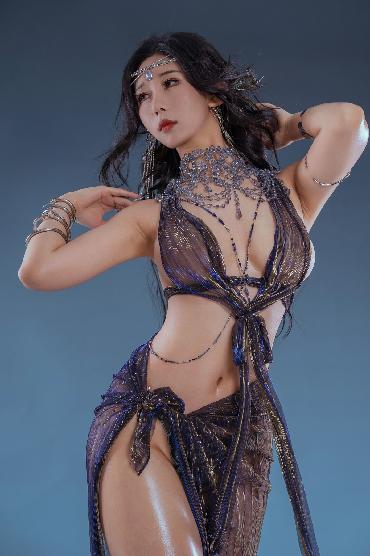 云溪溪 – 奶桃桃 塞壬七世·海妖 [28P] - 秀人网免费无水印在线套图写真