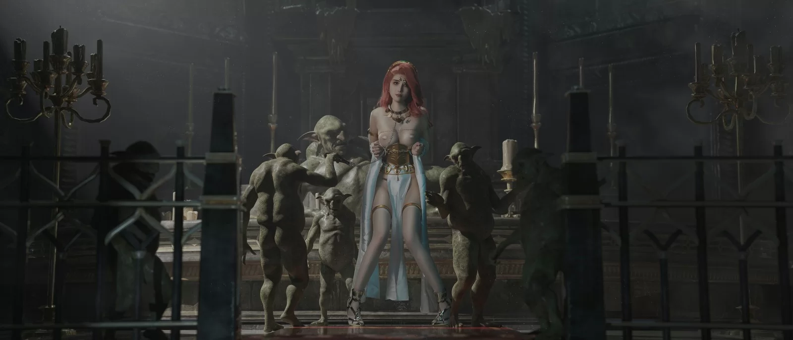 鹿八岁 – 哥布林女王 [61P] - 秀人网免费无水印在线套图写真