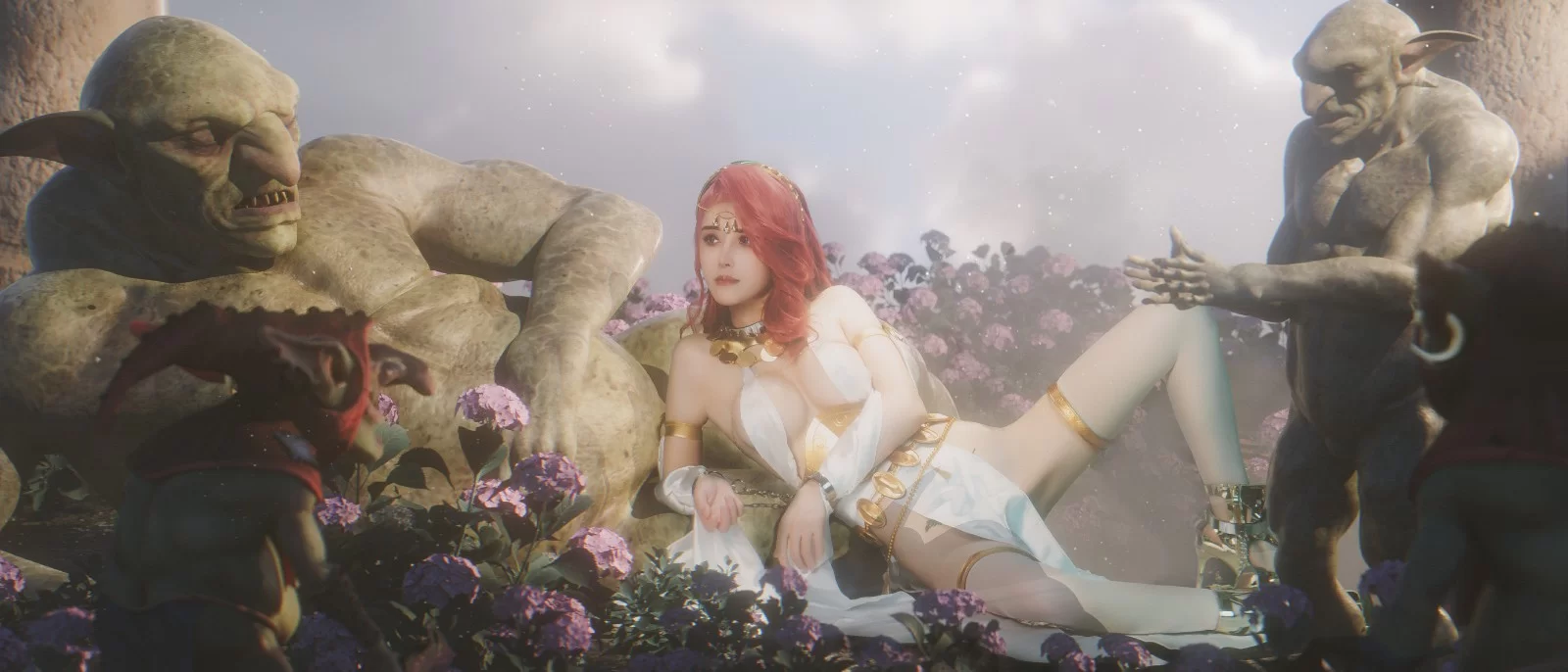 鹿八岁 – 哥布林女王 [61P] - 秀人网免费无水印在线套图写真