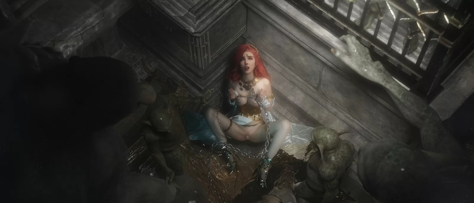 鹿八岁 – 哥布林女王 [61P] - 秀人网免费无水印在线套图写真