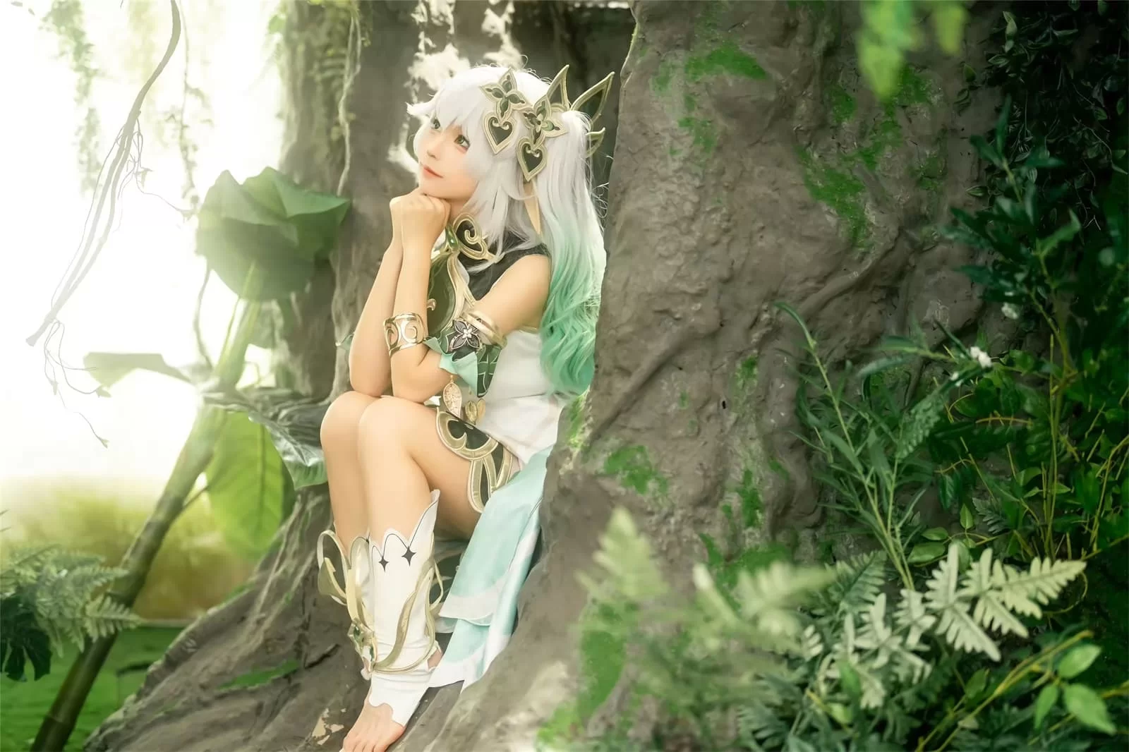 动漫博主蠢沫沫 – 春+大慈树王 [45P] - 秀人网免费无水印在线套图写真