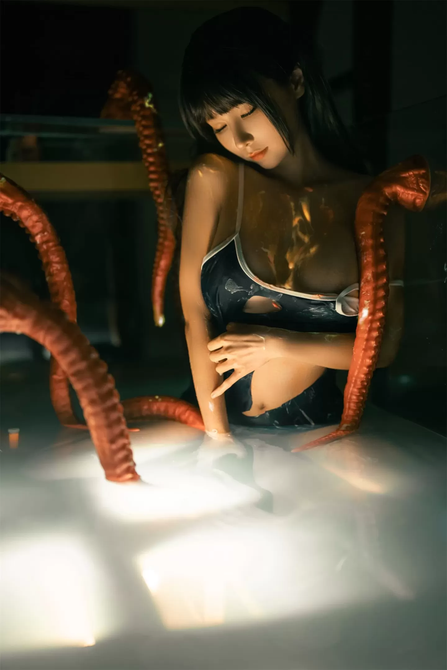 动漫博主蠢沫沫 – 深渊-修女-女仆 [35P] - 秀人网免费无水印在线套图写真