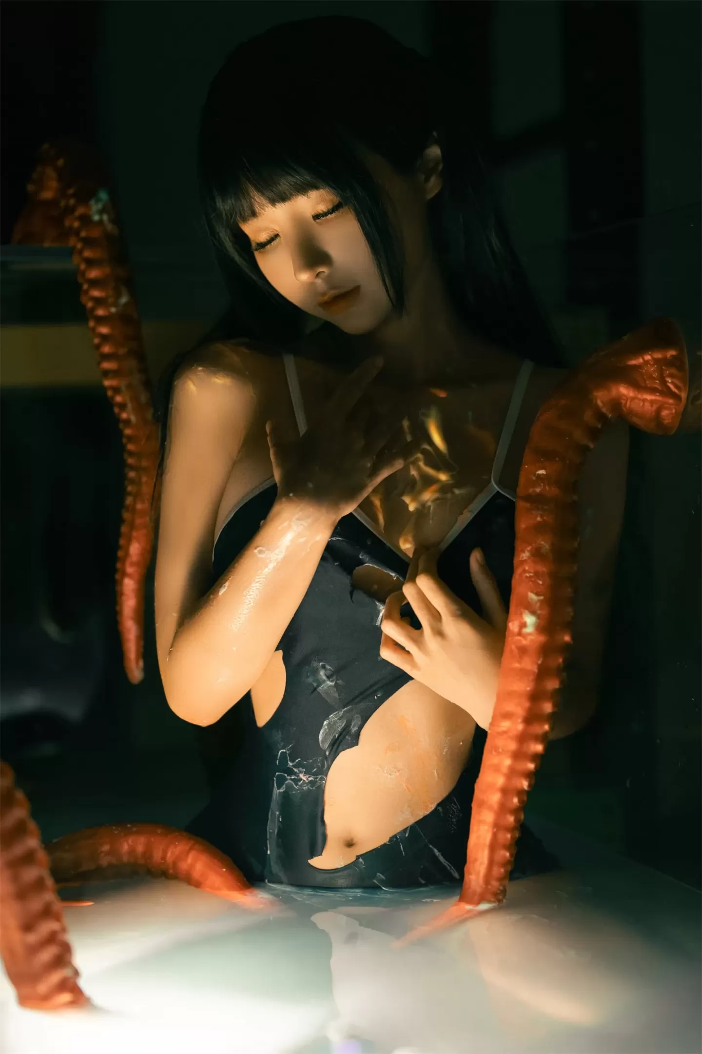 动漫博主蠢沫沫 – 深渊-修女-女仆 [35P] - 秀人网免费无水印在线套图写真