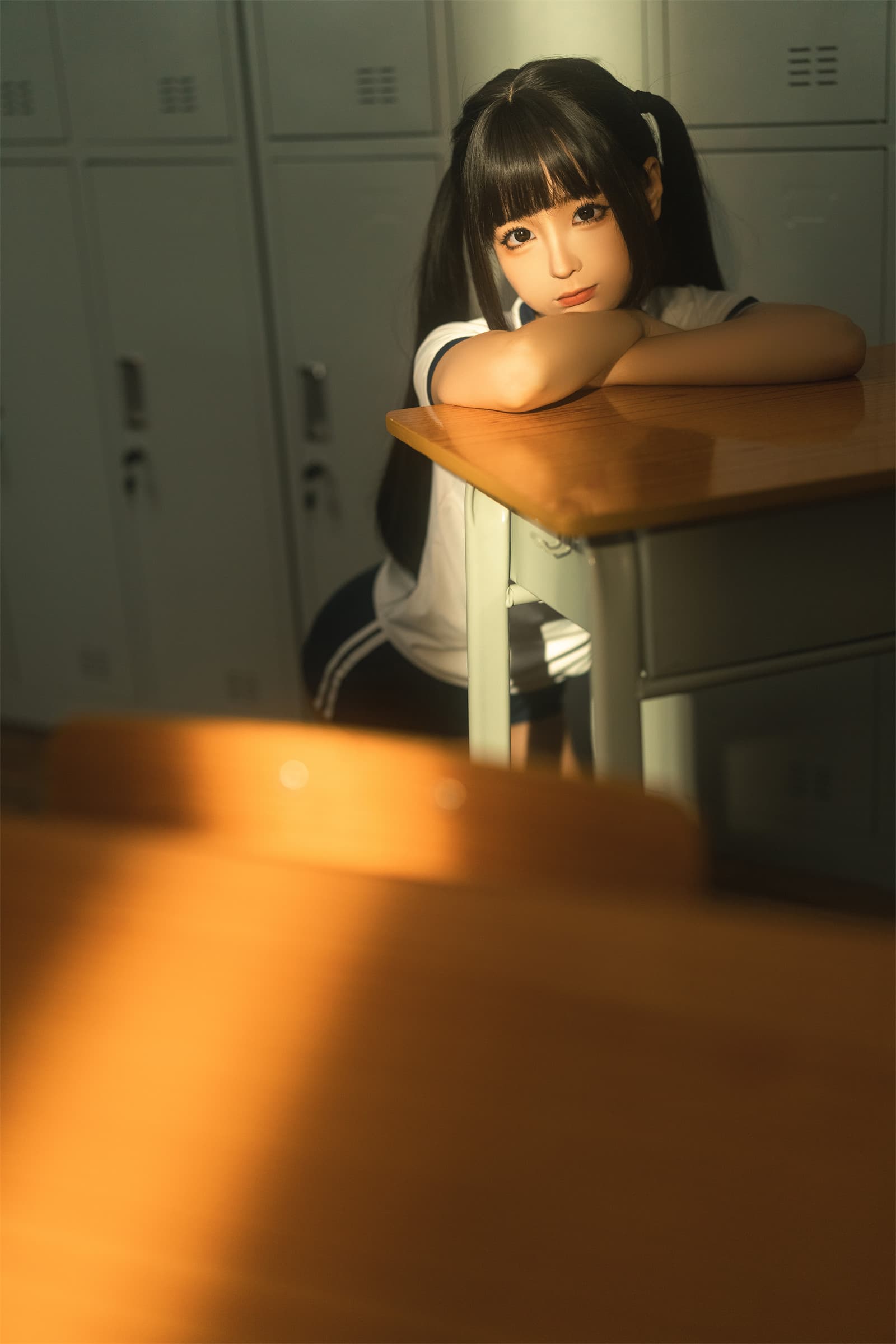 蠢沫沫 – 午后课间-可爱粉裙 [45P] - 秀人网免费无水印在线套图写真