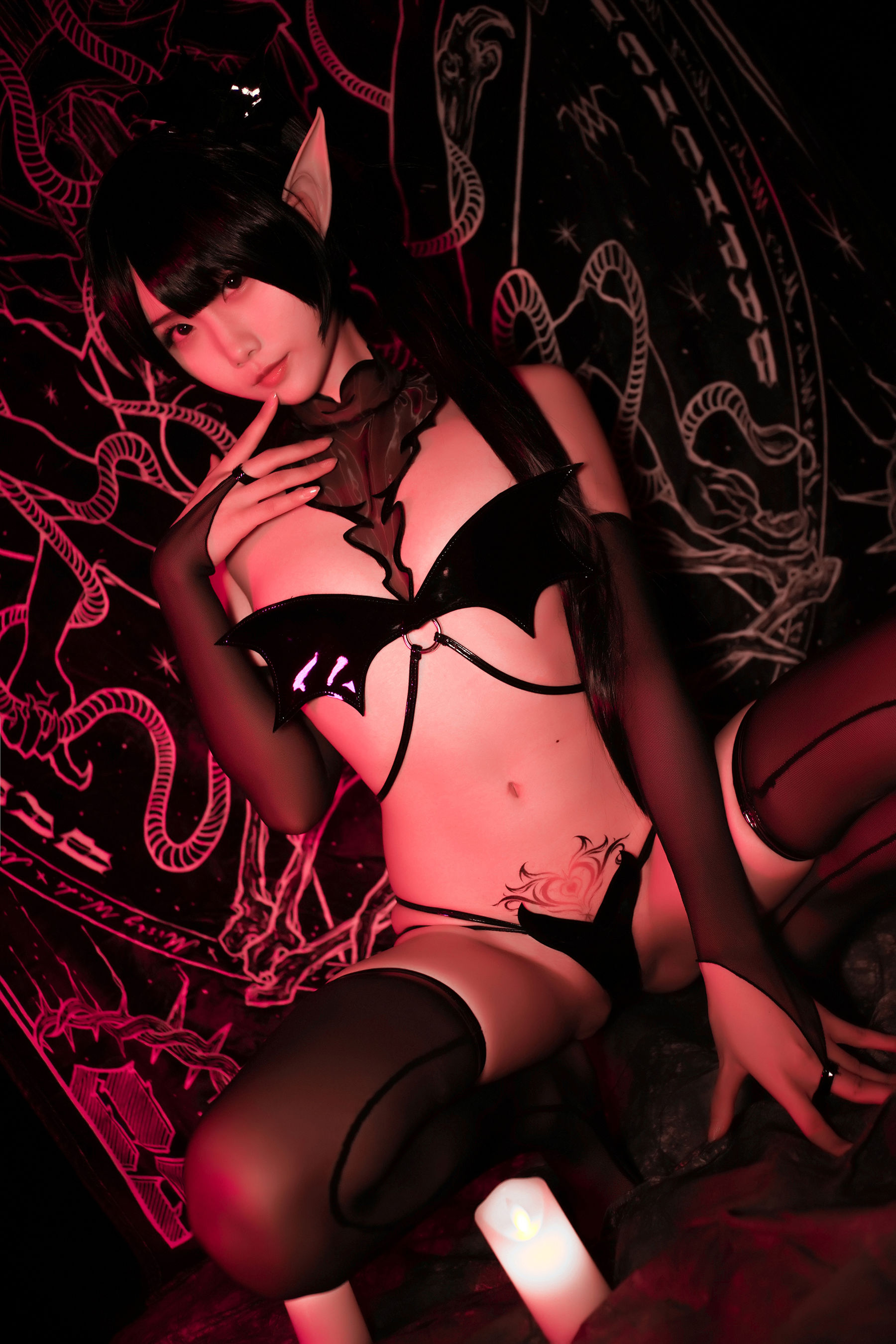 动漫博主曉美媽 – 見習い淫魔 [45P] - 秀人网免费无水印在线套图写真