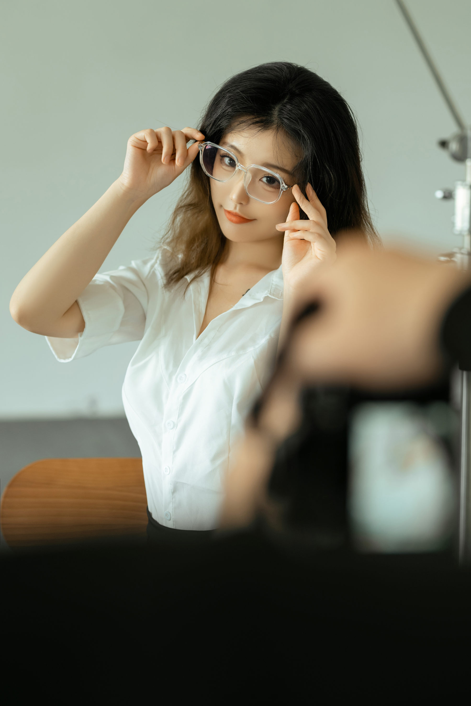 桃良阿宅 – 关于兼职模特的这件事 [48P] - 秀人网免费无水印在线套图写真