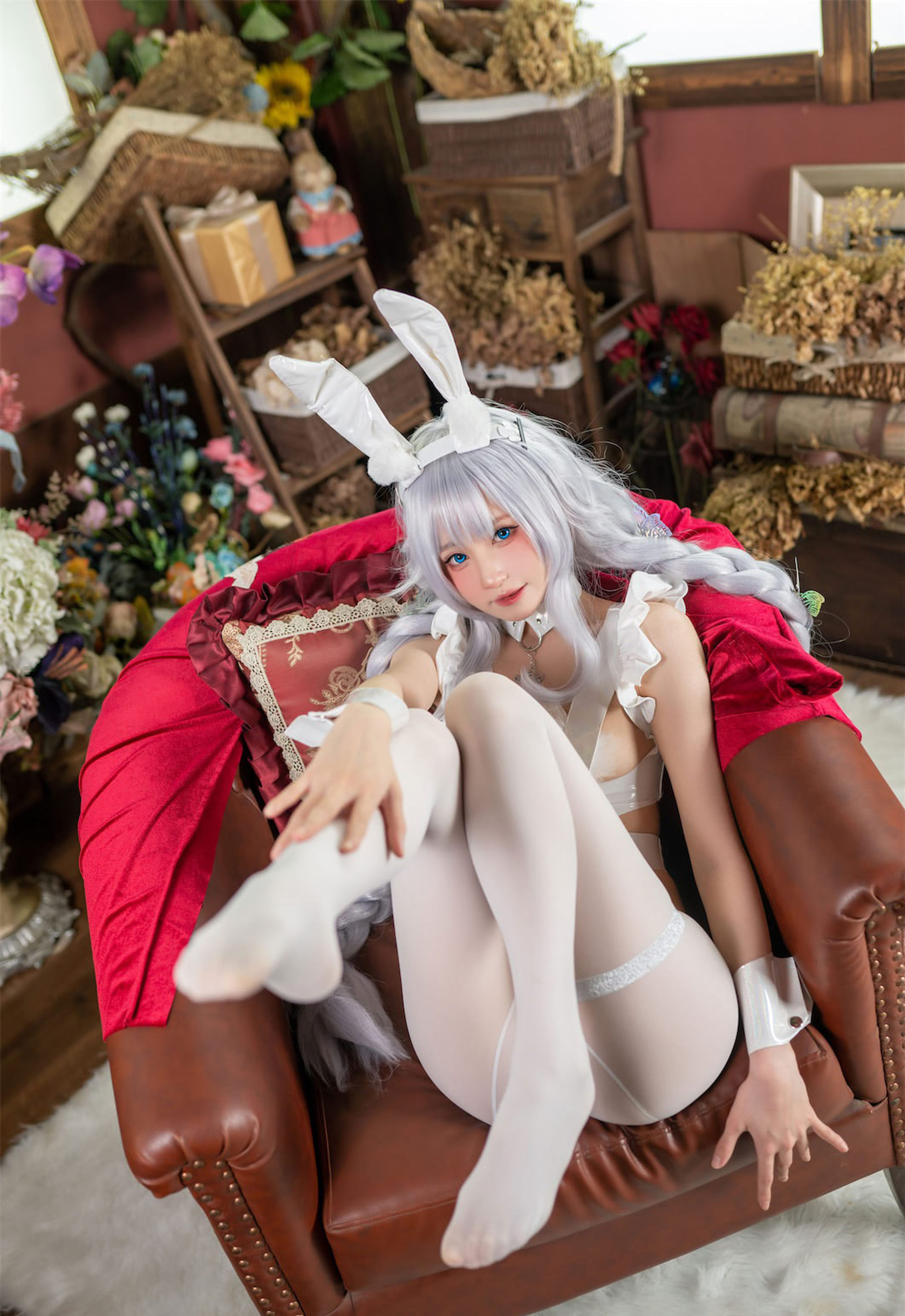 西园寺南歌 – 碧蓝航线 恶毒兔女郎 [25P] - 秀人网免费无水印在线套图写真