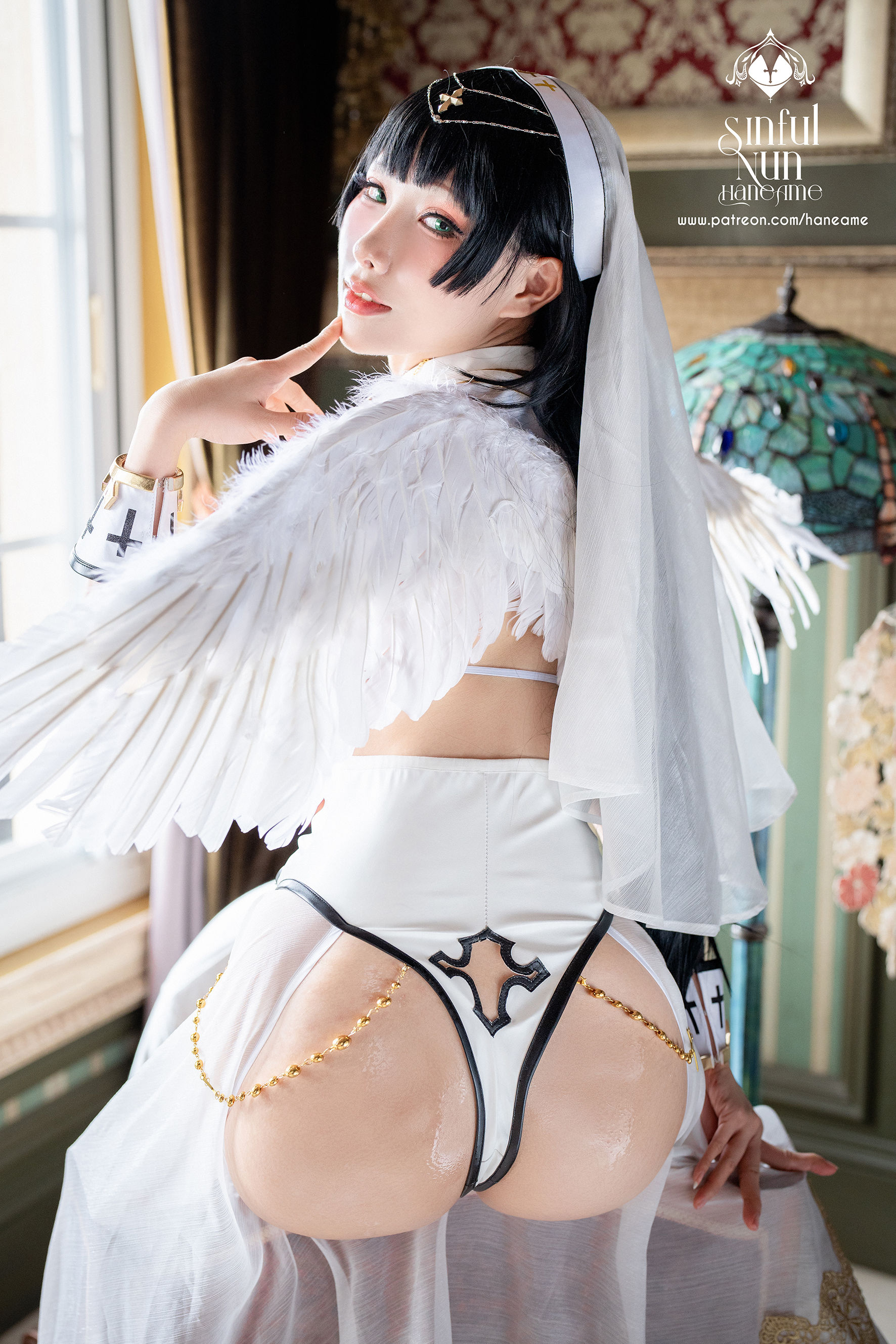 Hane Ame 雨波写真 – Original Sinful Nun Angel [34P] - 秀人网免费无水印在线套图写真