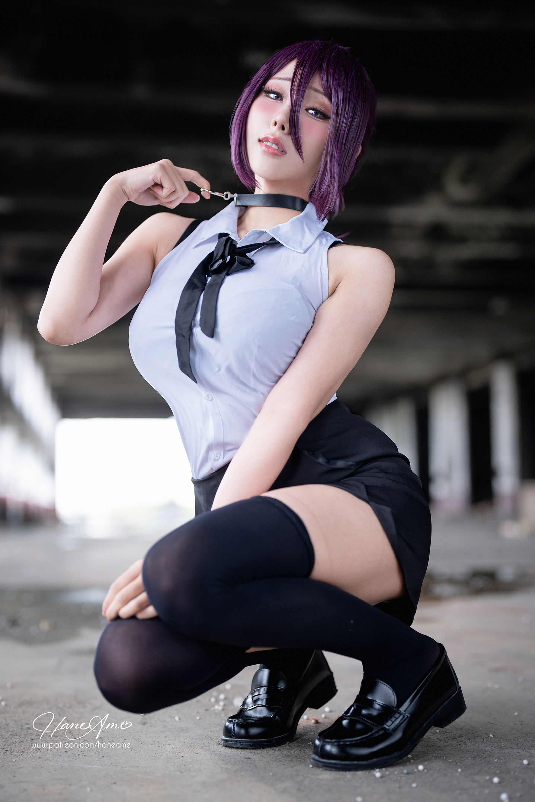 Hane Ame 雨波写真 – 電鋸人 蕾塞 [27P] - 秀人网免费无水印在线套图写真