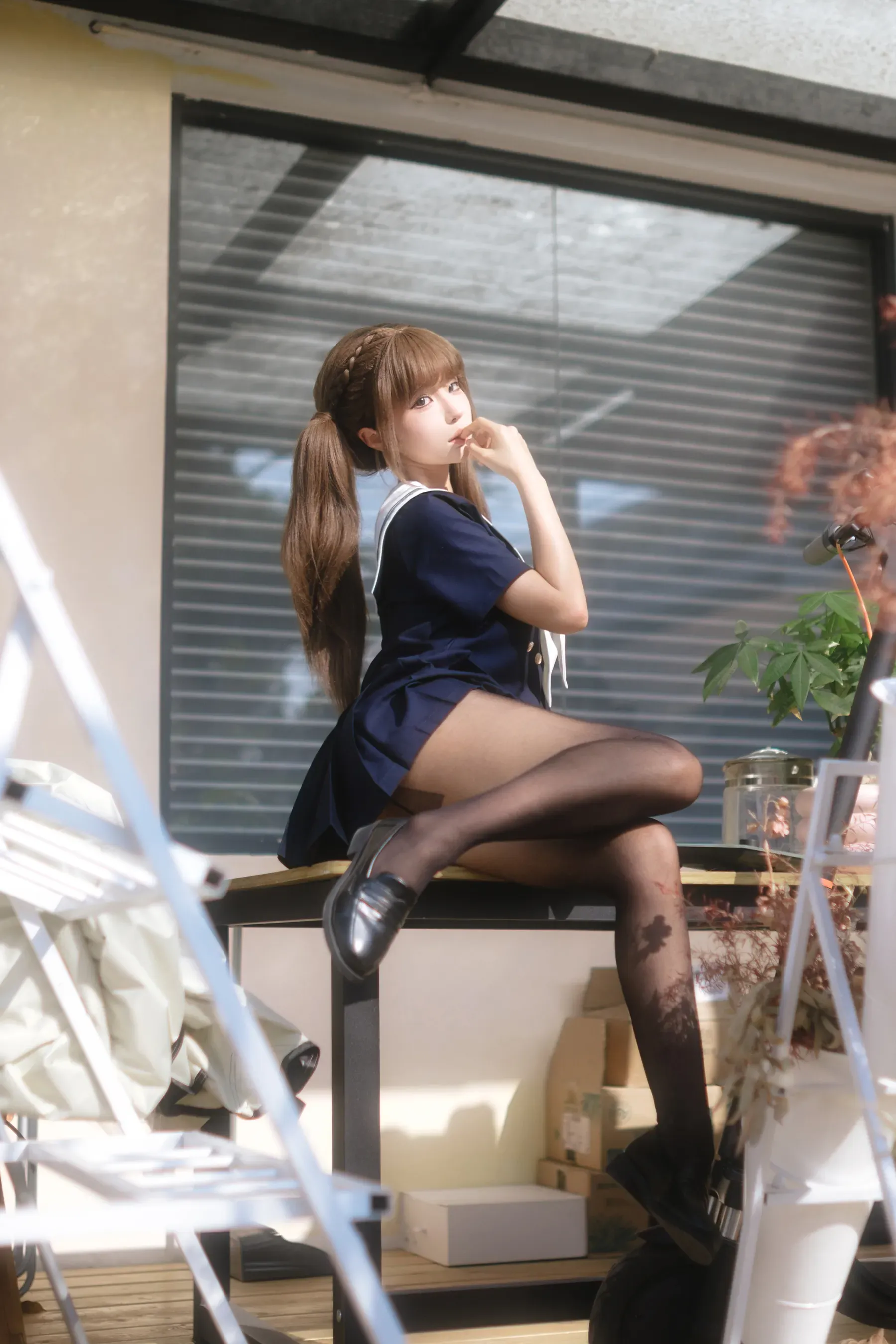 蠢沫沫 – 午后 [45P] - 秀人网免费无水印在线套图写真