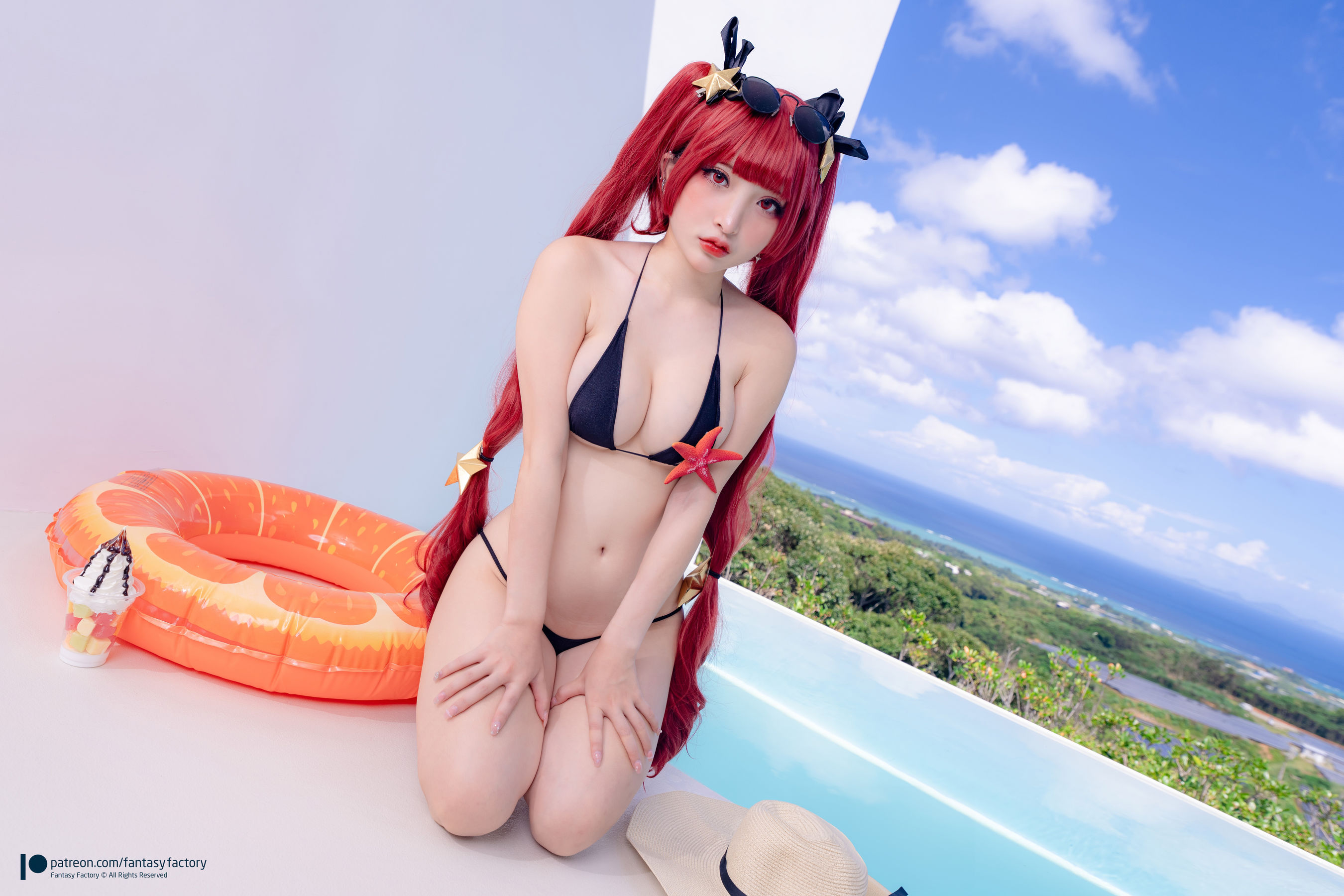 小丁 – 檀香山泳衣 [28P] - 秀人网免费无水印在线套图写真