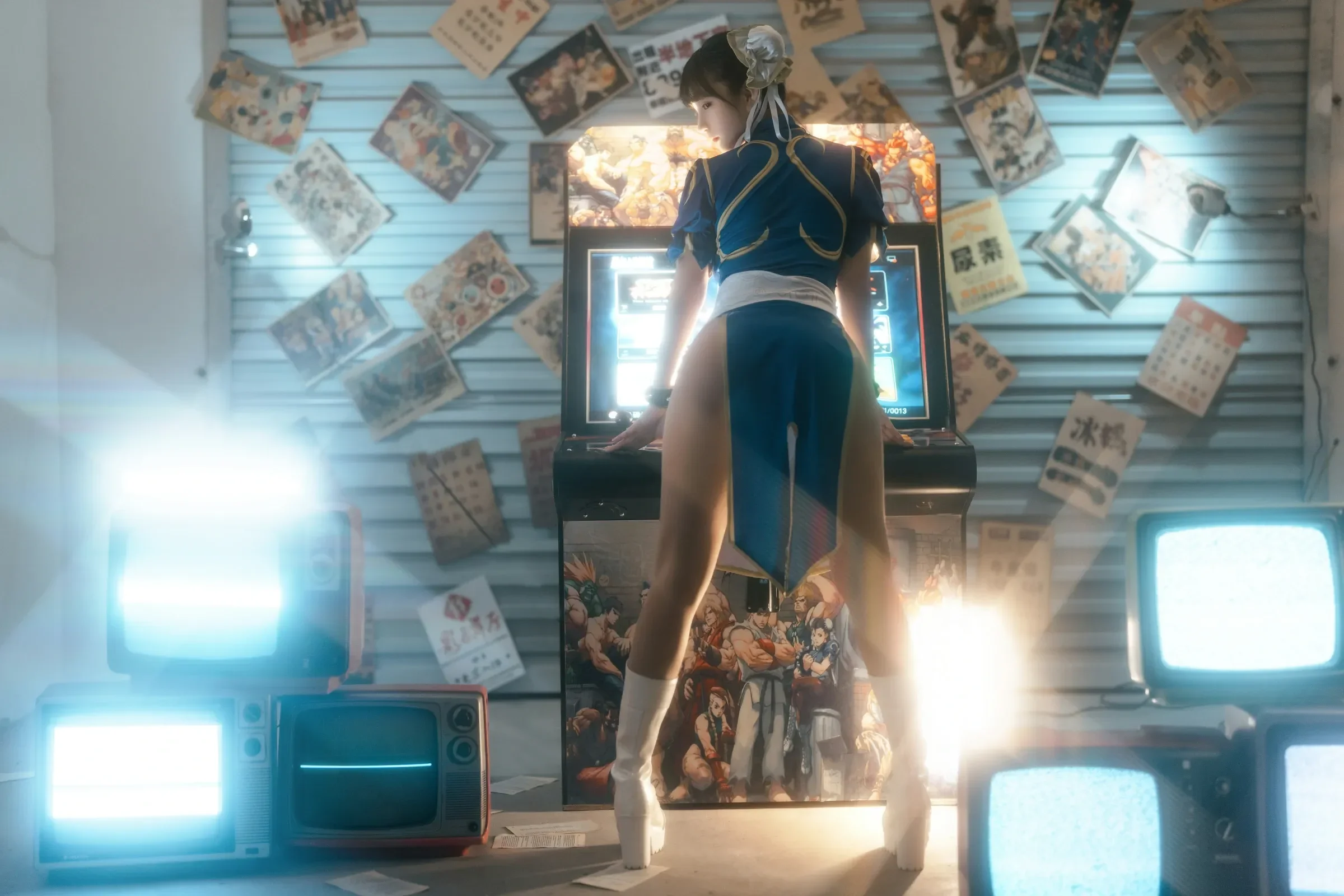 桜井宁宁 – 电玩春丽 [60P] - 秀人网免费无水印在线套图写真