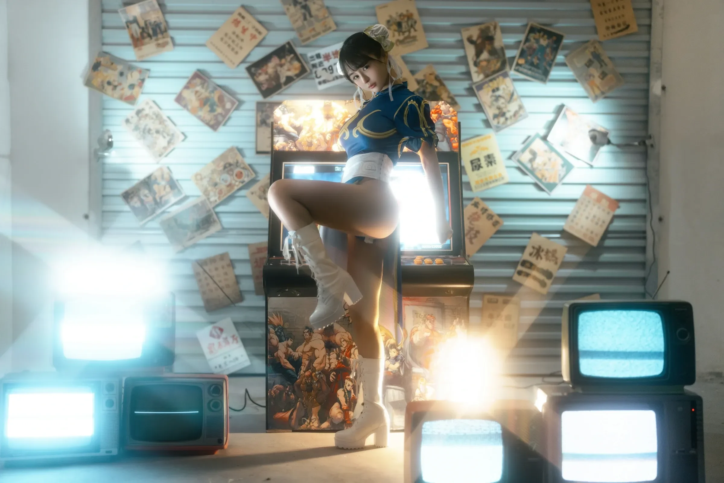 桜井宁宁 – 电玩春丽 [60P] - 秀人网免费无水印在线套图写真