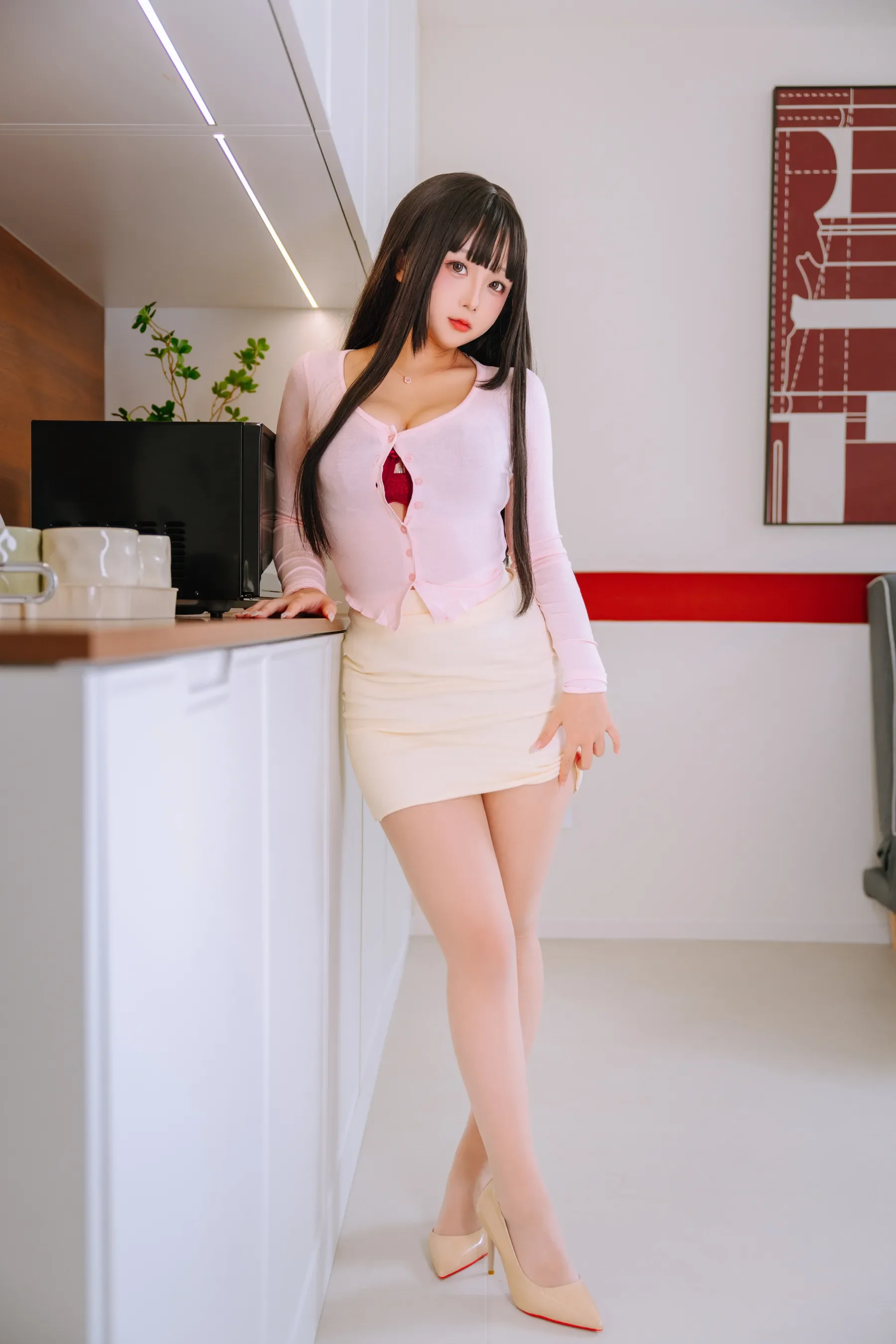 日奈娇 – 茶水间 [85P] - 秀人网免费无水印在线套图写真