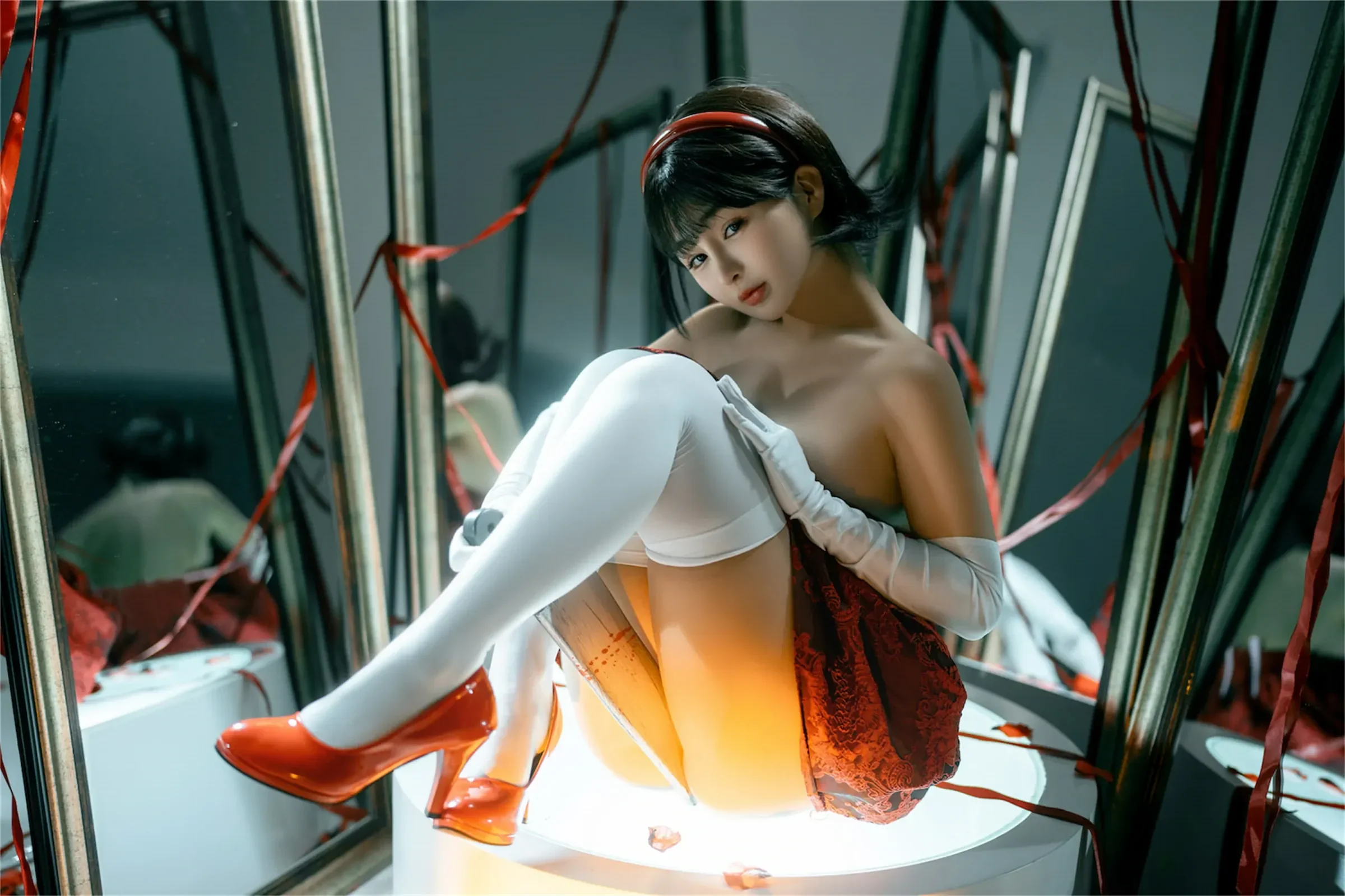 桜井宁宁 – 未麻 [61P] - 秀人网免费无水印在线套图写真