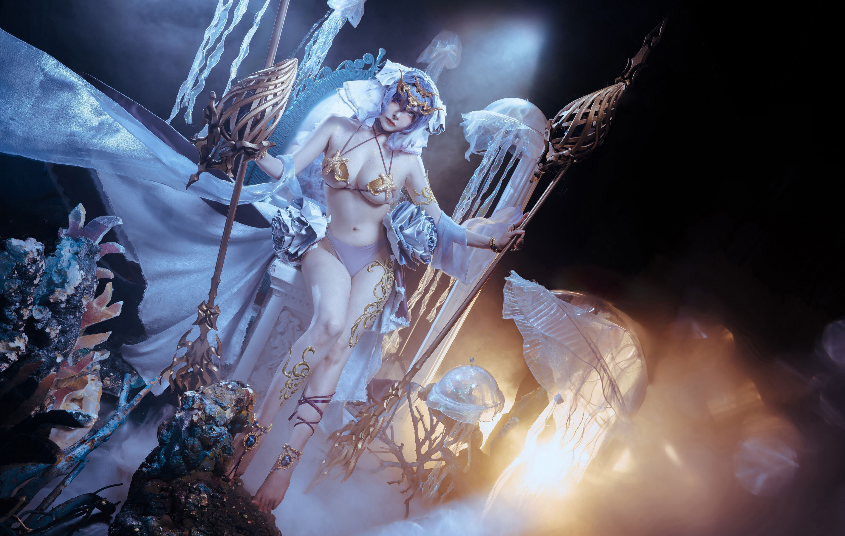 秋和柯基(夏小秋秋秋) – 女神乐园 波塞冬 [19P] - 秀人网免费无水印在线套图写真