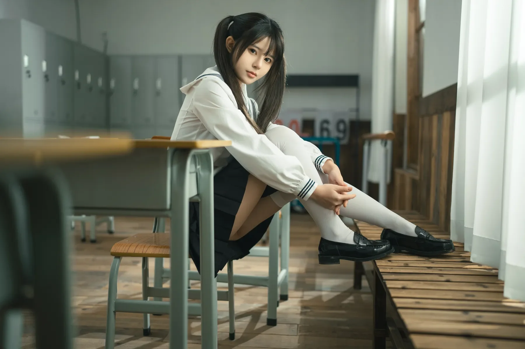 rua阮阮 – 授课中 [57P] - 秀人网免费无水印在线套图写真