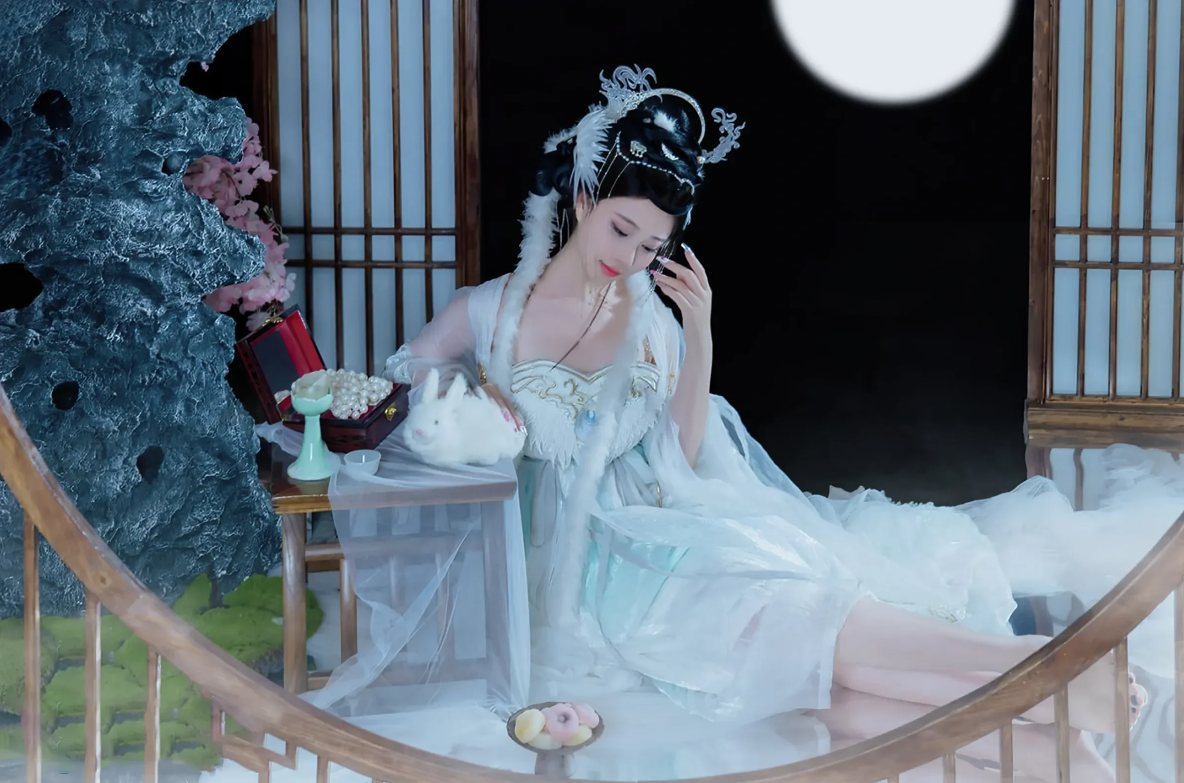 年年Nnian – 嫦娥仙子 [49P] - 秀人网免费无水印在线套图写真