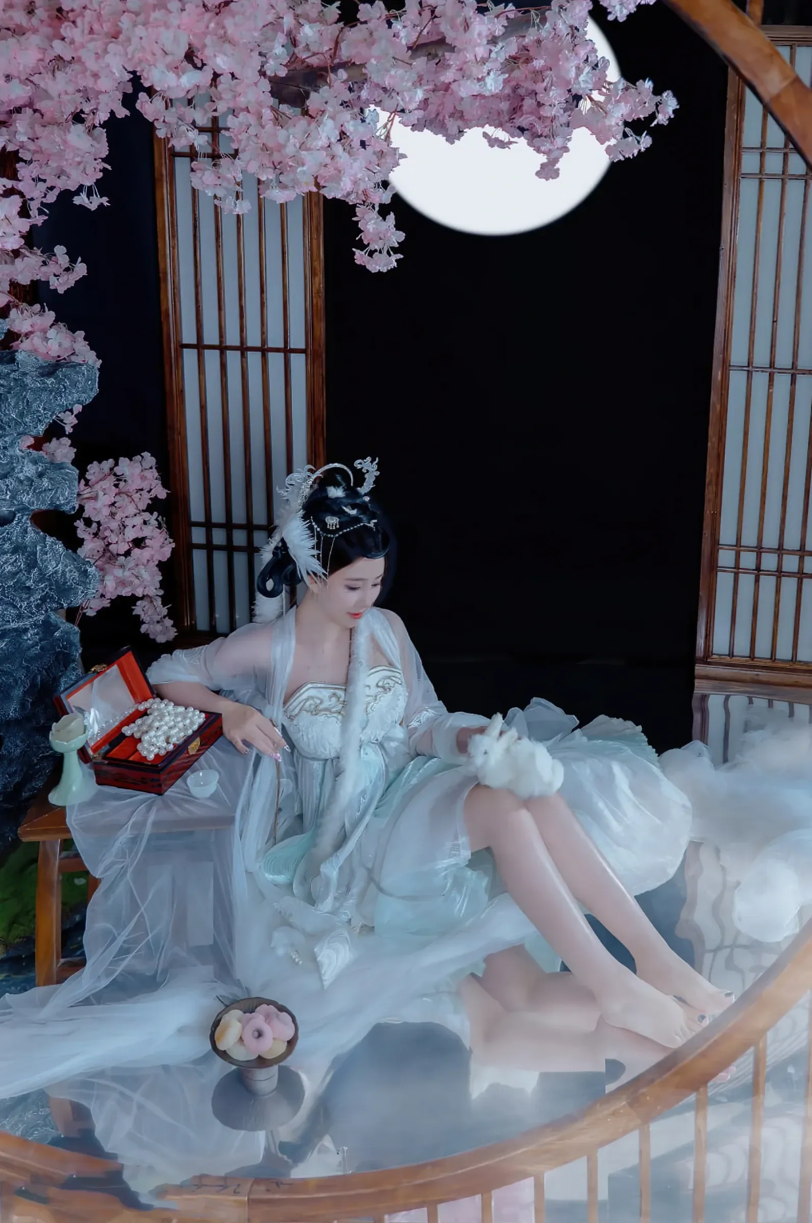 年年Nnian – 嫦娥仙子 [49P] - 秀人网免费无水印在线套图写真