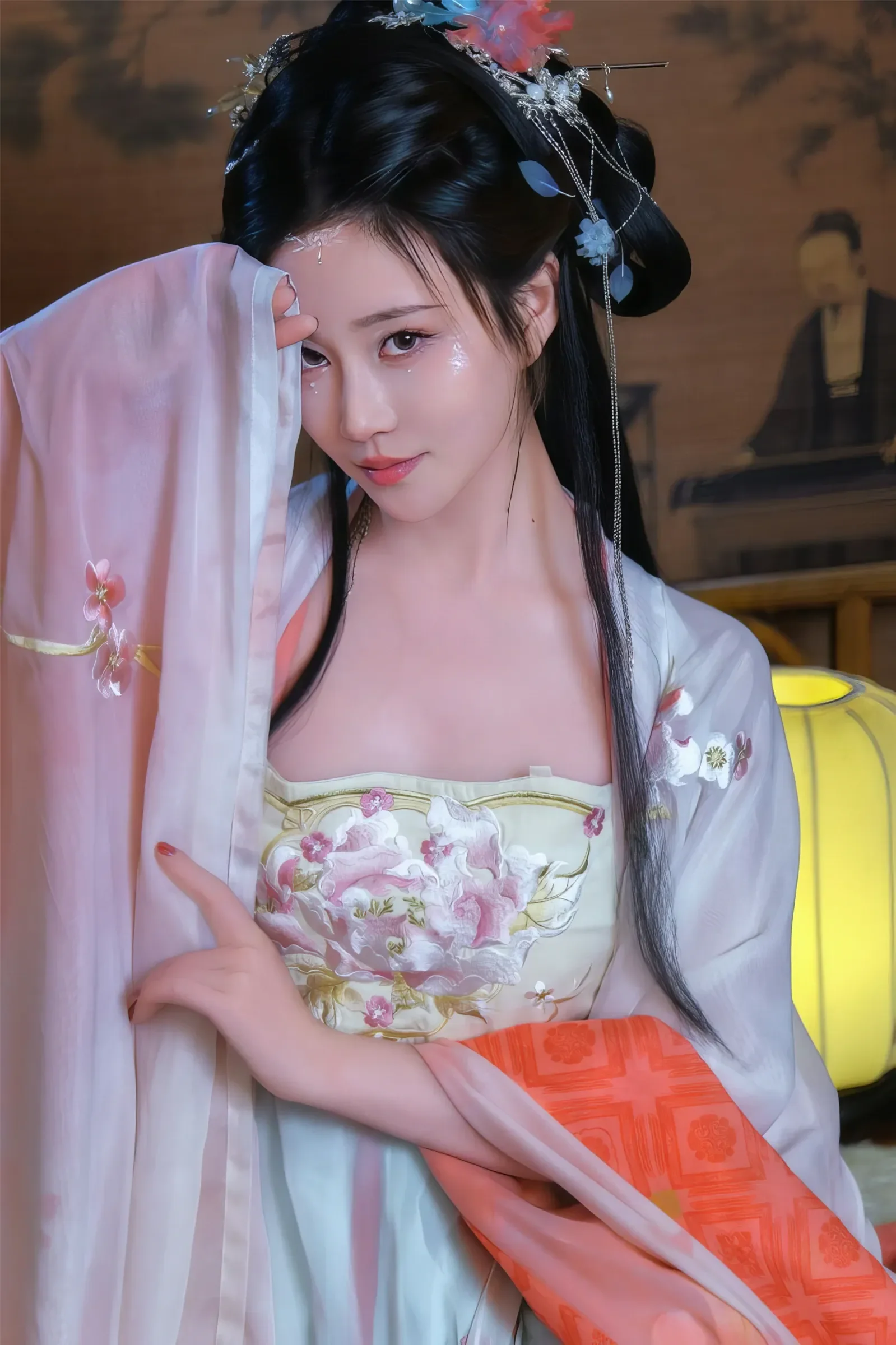 年年Nnian – 古风霓裳 [50P] - 秀人网免费无水印在线套图写真