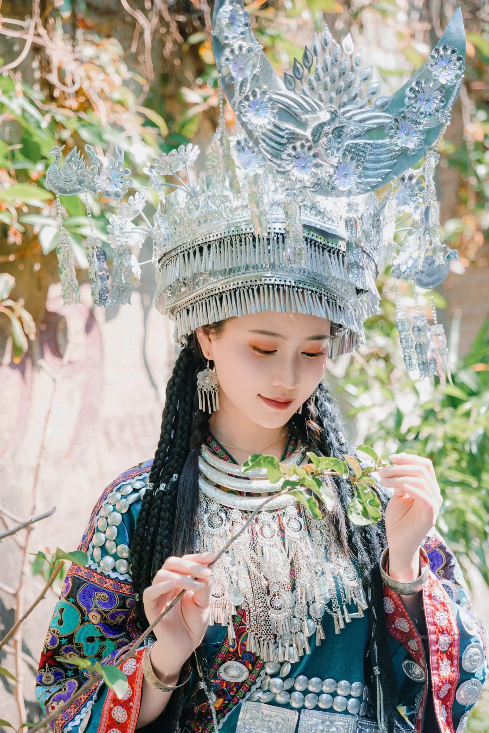 年年Nnian – 苗疆少女 [50P] - 秀人网免费无水印在线套图写真