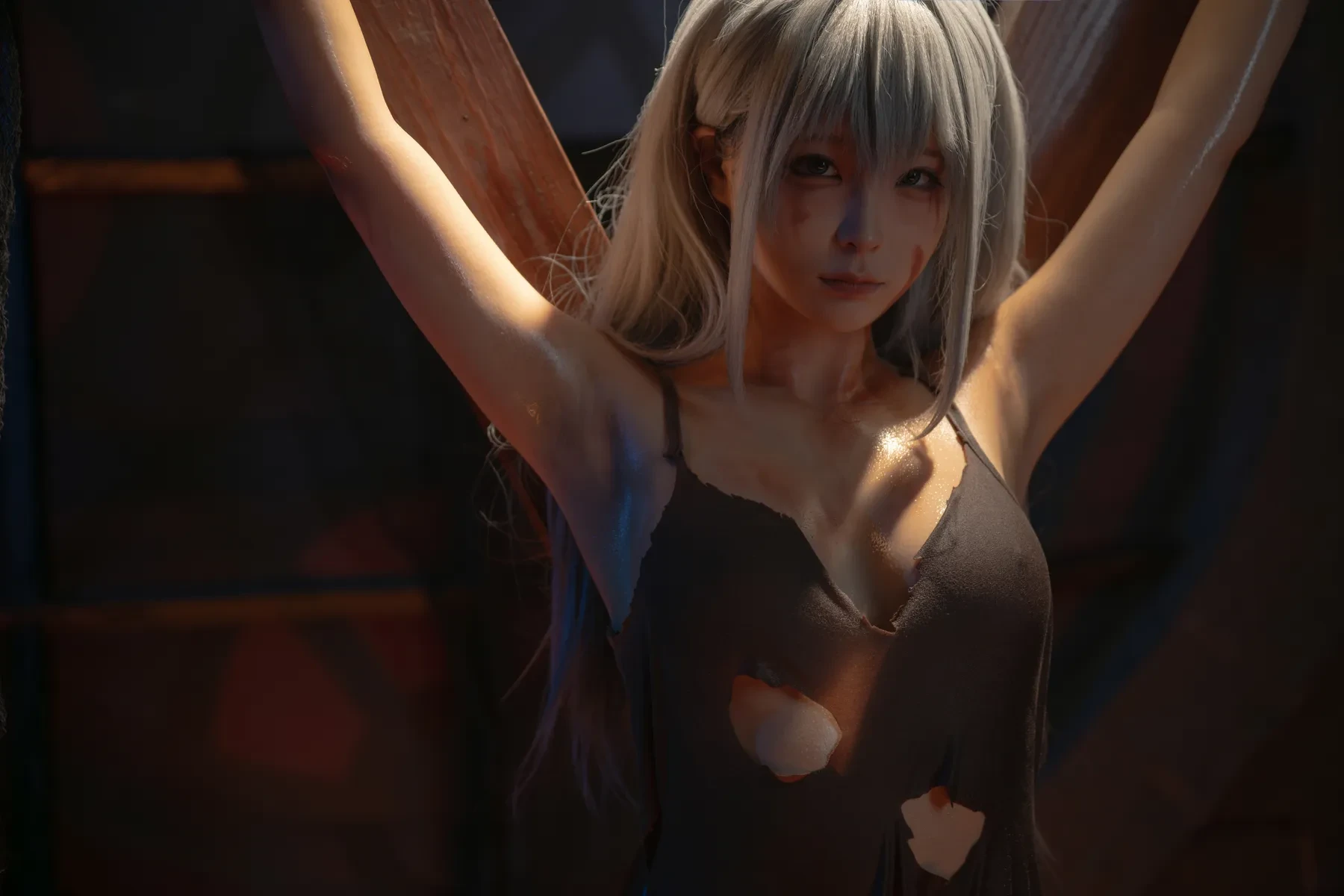 蠢沫沫 – 奴隶少女希尔薇 [83P] - 秀人网免费无水印在线套图写真