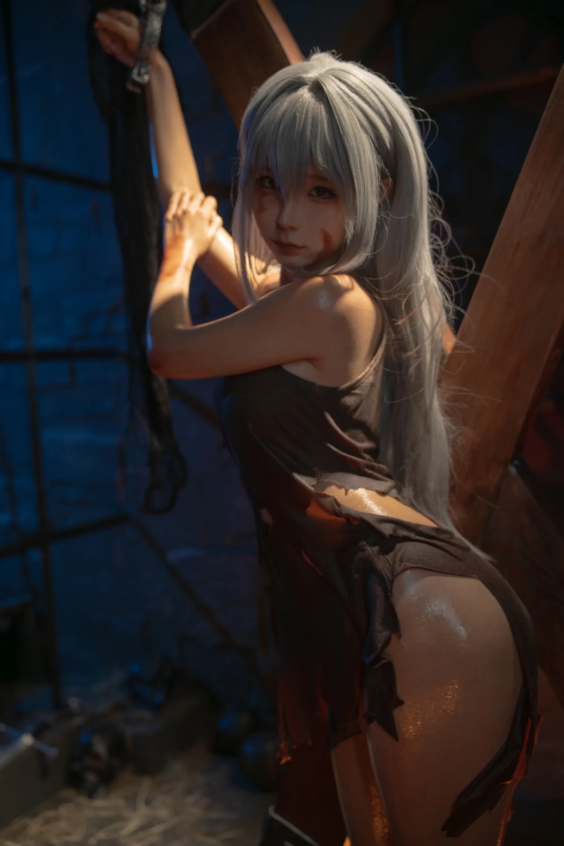 蠢沫沫 – 奴隶少女希尔薇 [83P] - 秀人网免费无水印在线套图写真