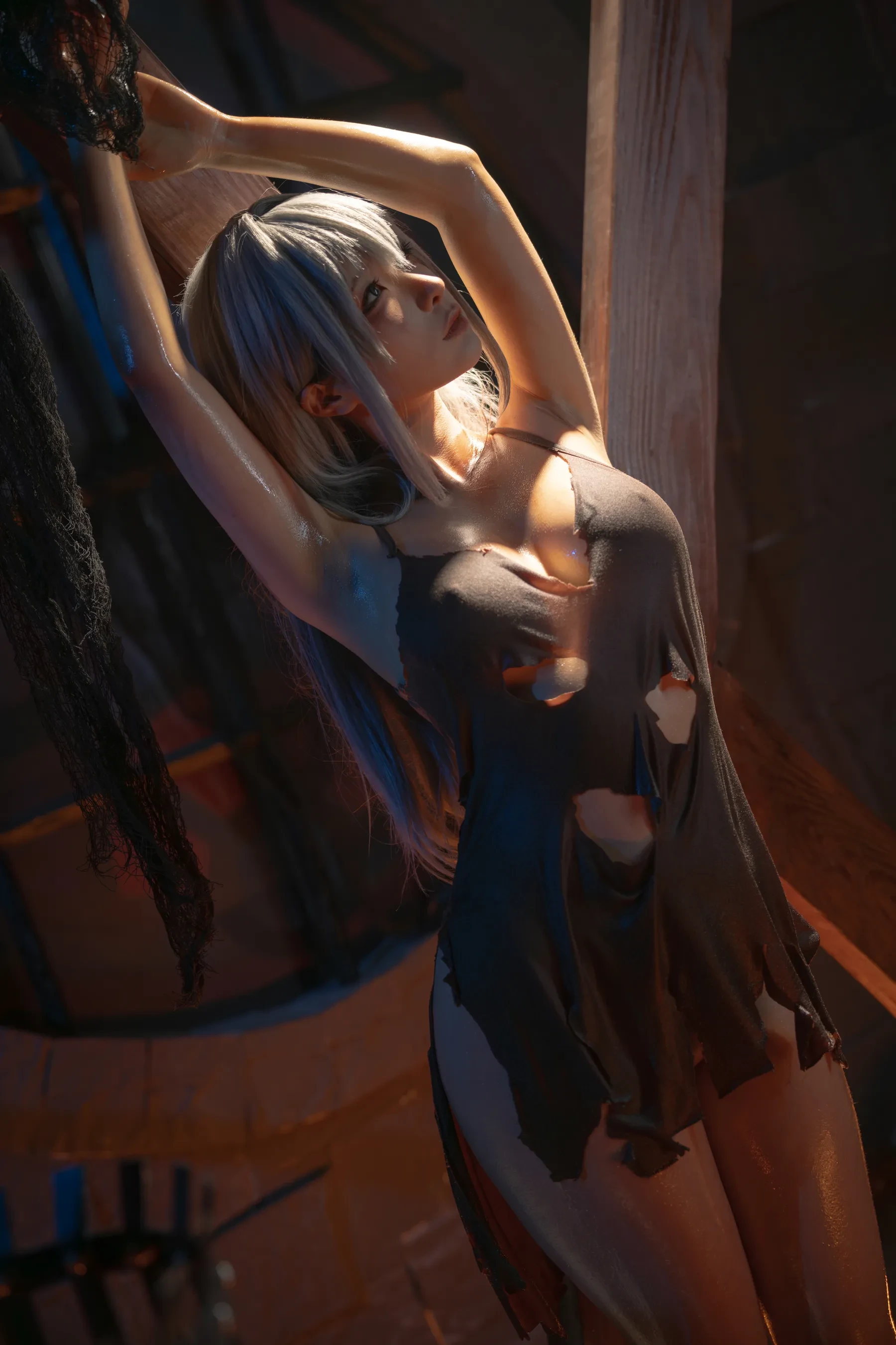 蠢沫沫 – 奴隶少女希尔薇 [83P] - 秀人网免费无水印在线套图写真