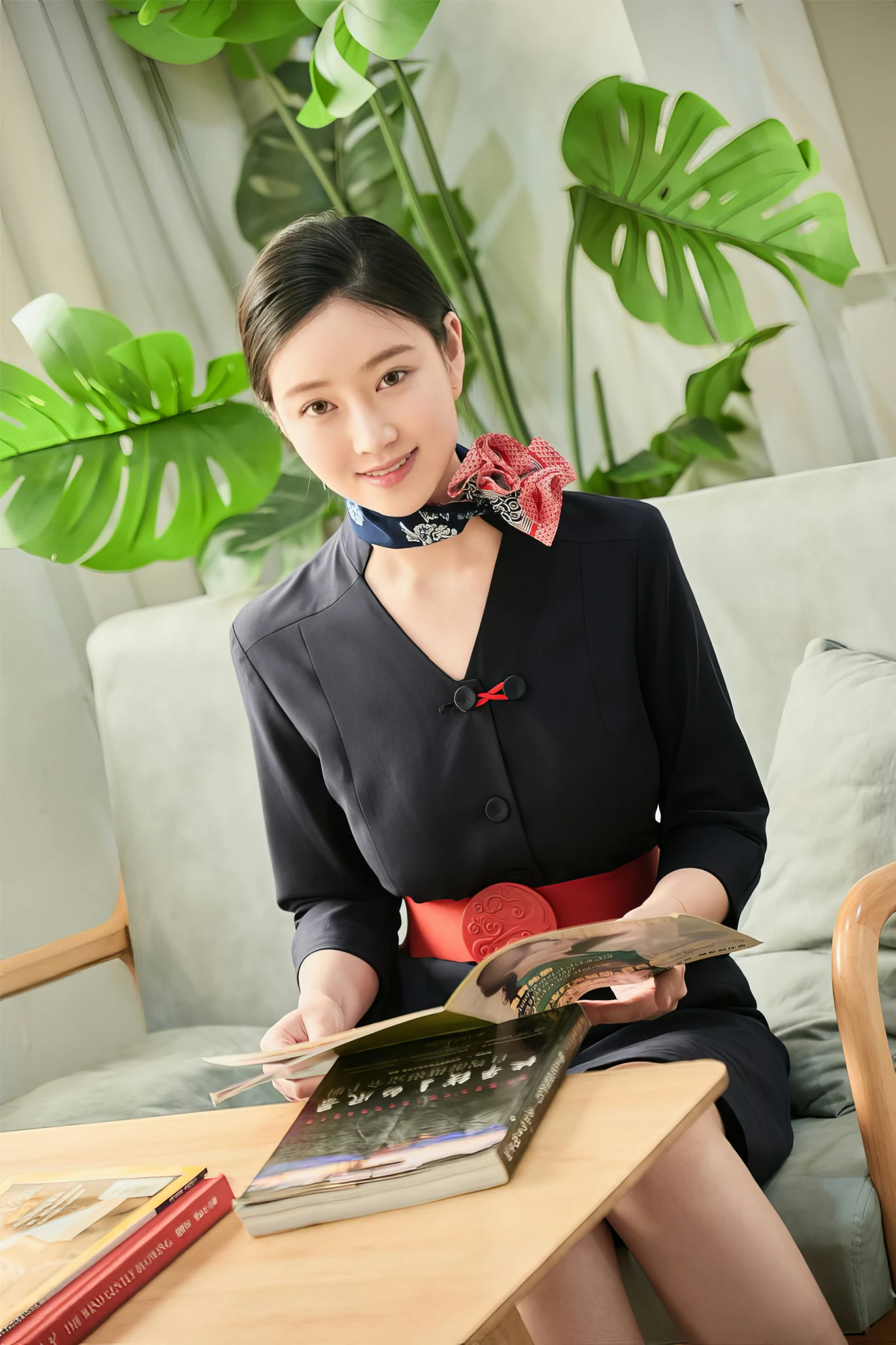 年年Nnian – 空姐制服 [83P] - 秀人网免费无水印在线套图写真