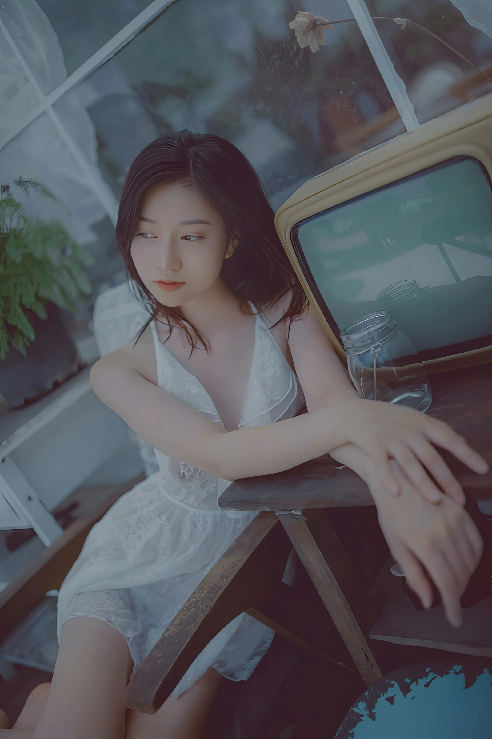 年年Nnian – 青青子衿 [27P] - 秀人网免费无水印在线套图写真