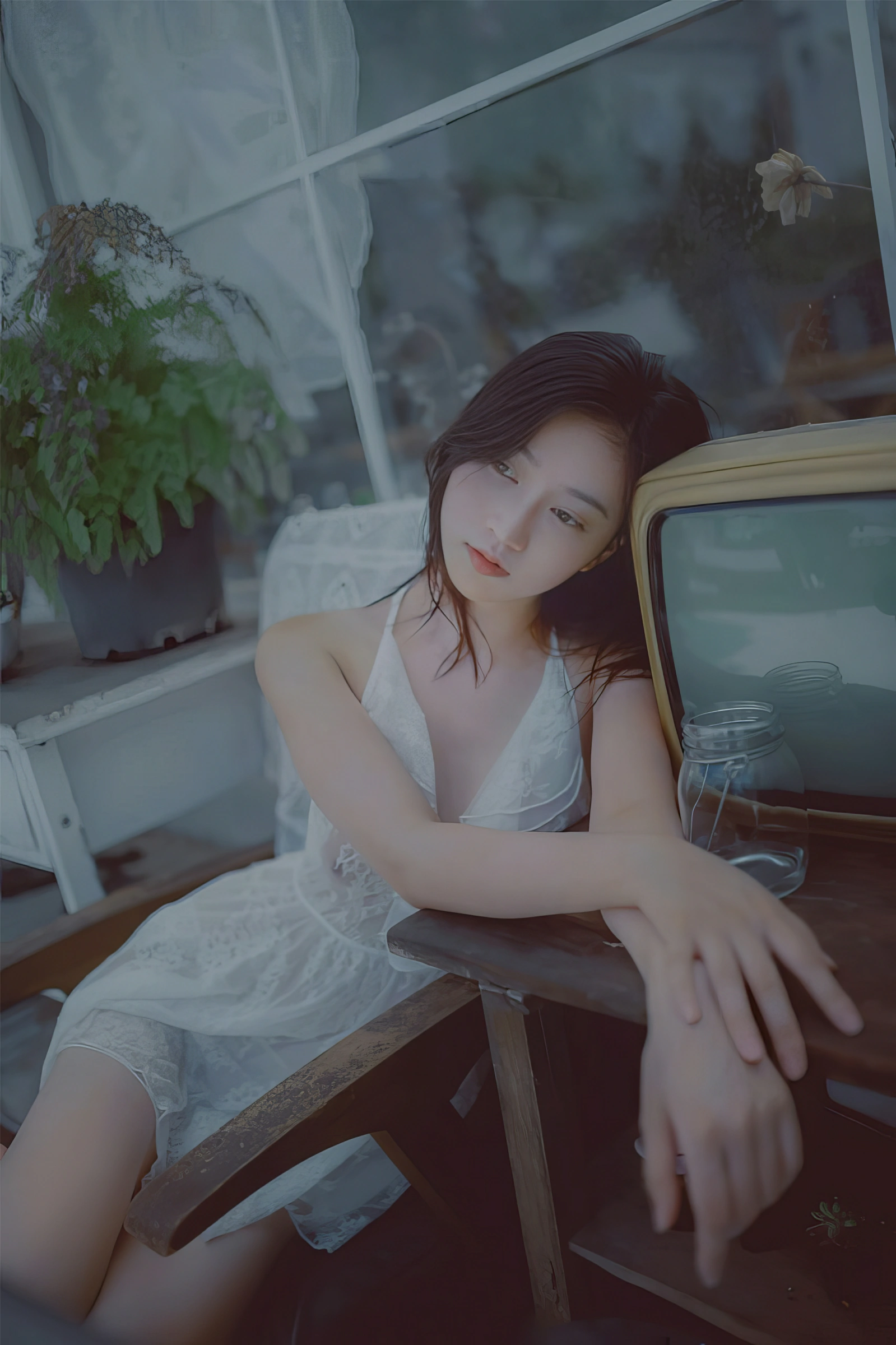 年年Nnian – 青青子衿 [27P] - 秀人网免费无水印在线套图写真