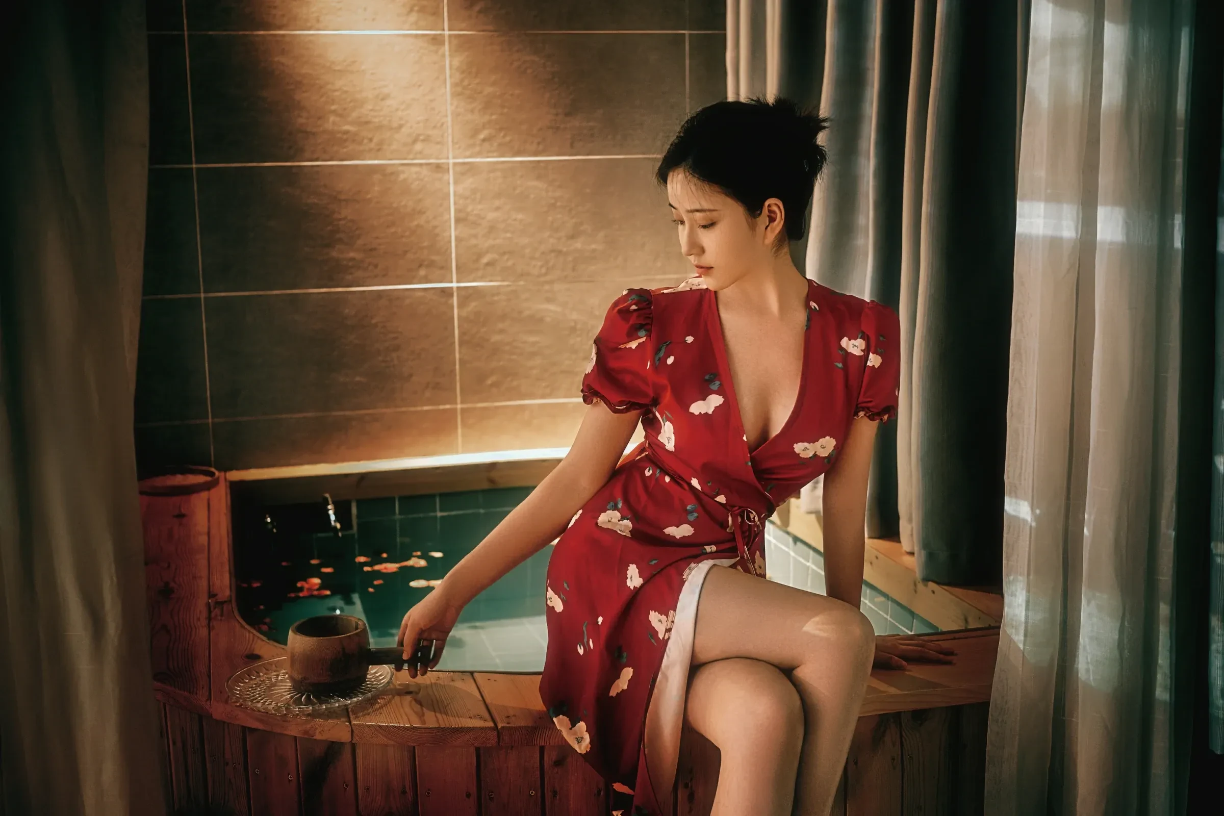 年年Nnian – 沐秋 [44P] - 秀人网免费无水印在线套图写真