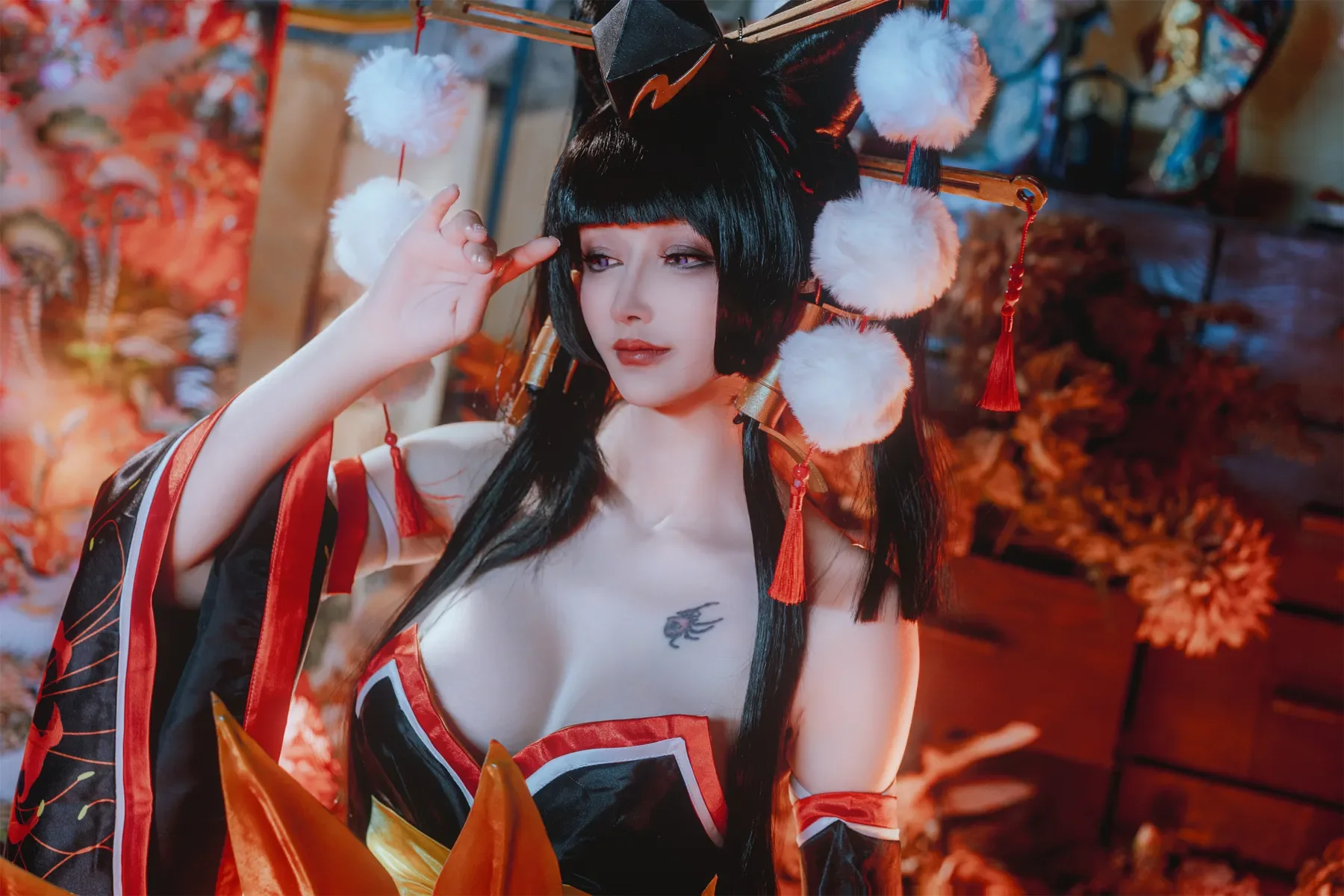 鹿八岁baby – 死或生 女天狗 [71P] - 秀人网免费无水印在线套图写真