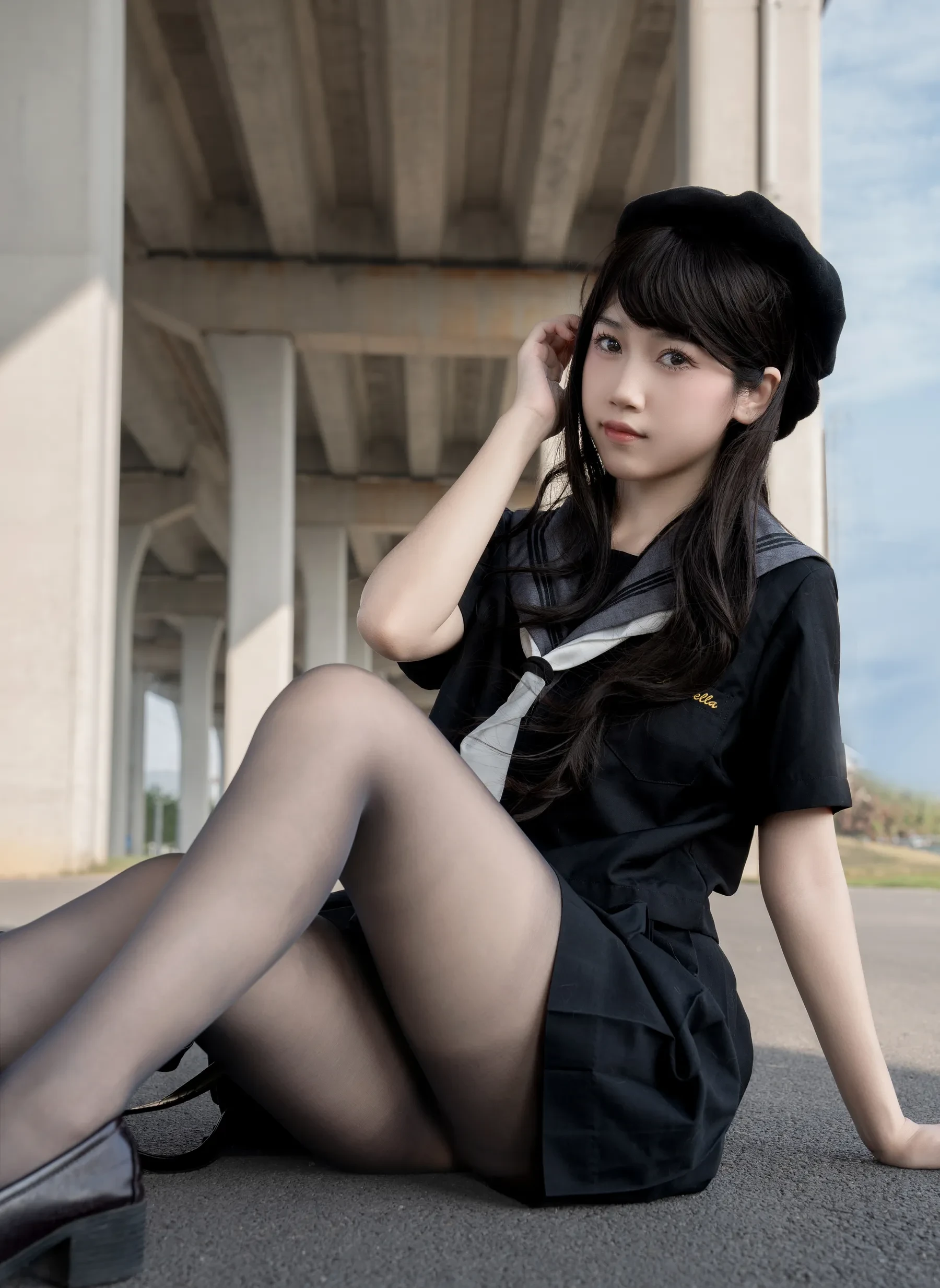 不呆猫 – 放课后野外JK [70P] - 秀人网免费无水印在线套图写真