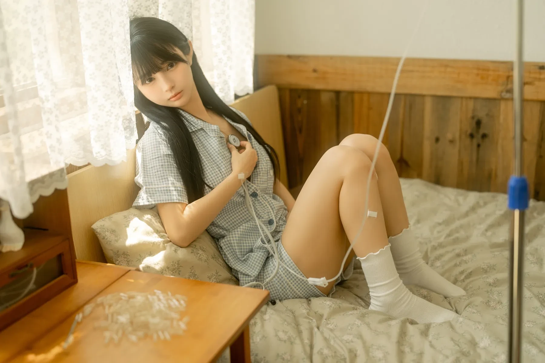 桜井宁宁 – 生病女友 [90P] - 秀人网免费无水印在线套图写真