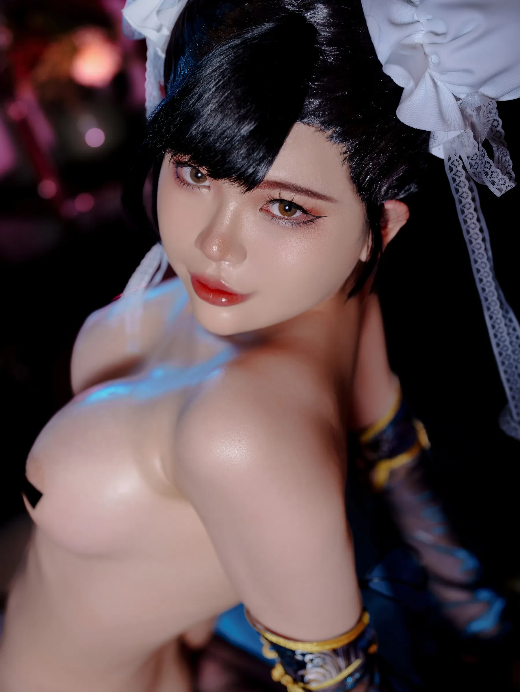 ZinieQ – Chunli Street Fighter [38P] - 秀人网免费无水印在线套图写真