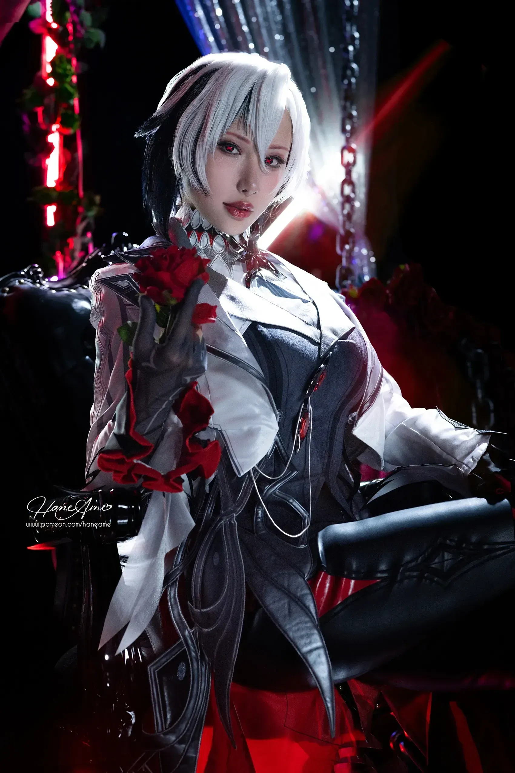 雨波_HaneAme – 原神 – 阿蕾奇诺 [35P] - 秀人网免费无水印在线套图写真