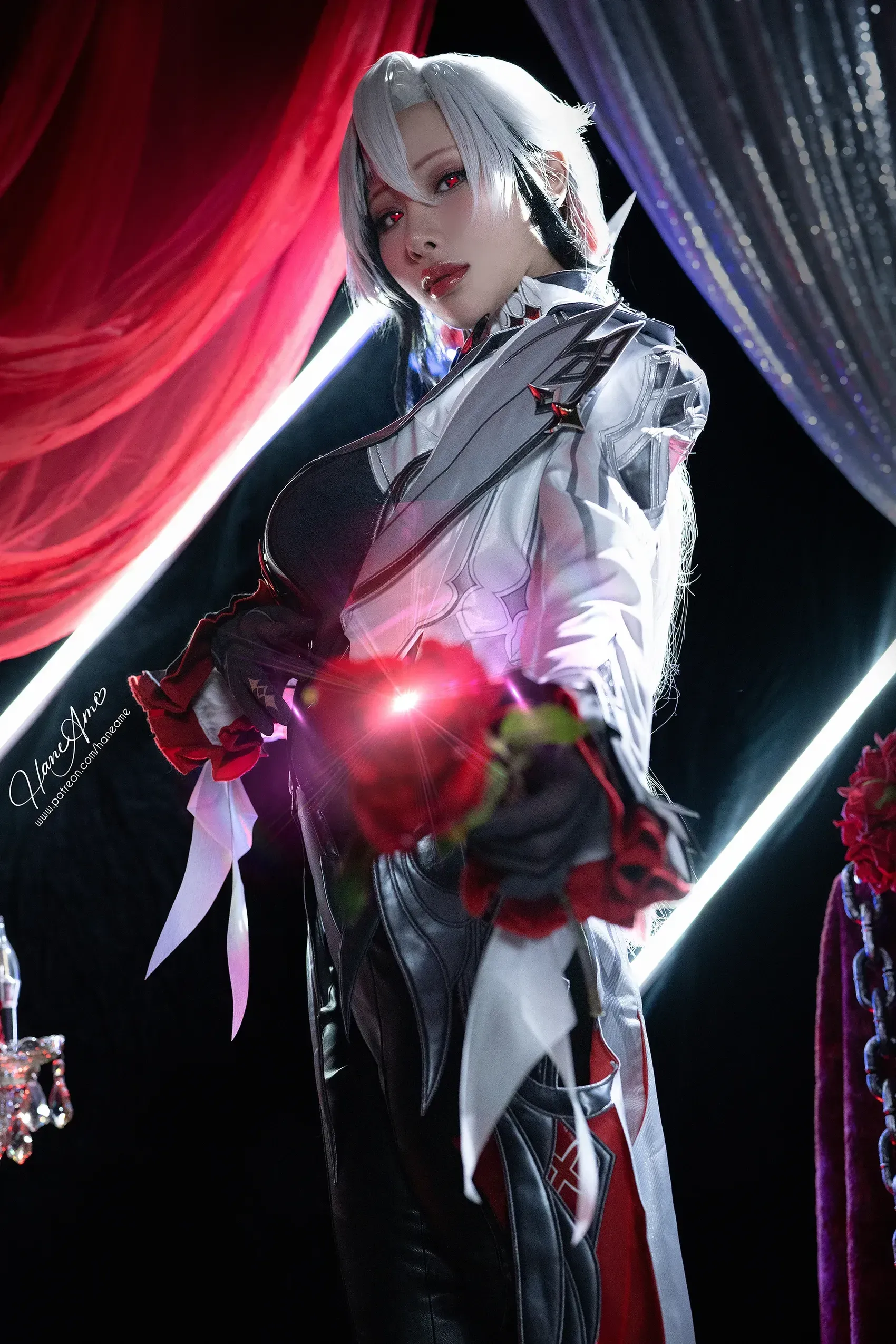 雨波_HaneAme – 原神 – 阿蕾奇诺 [35P] - 秀人网免费无水印在线套图写真