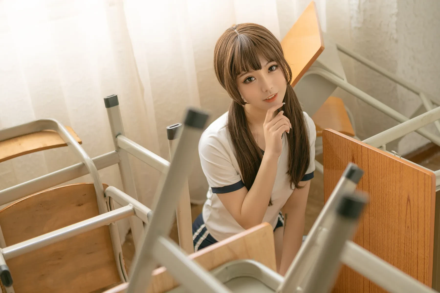 桃良阿宅 – 体操服 [31P] - 秀人网免费无水印在线套图写真