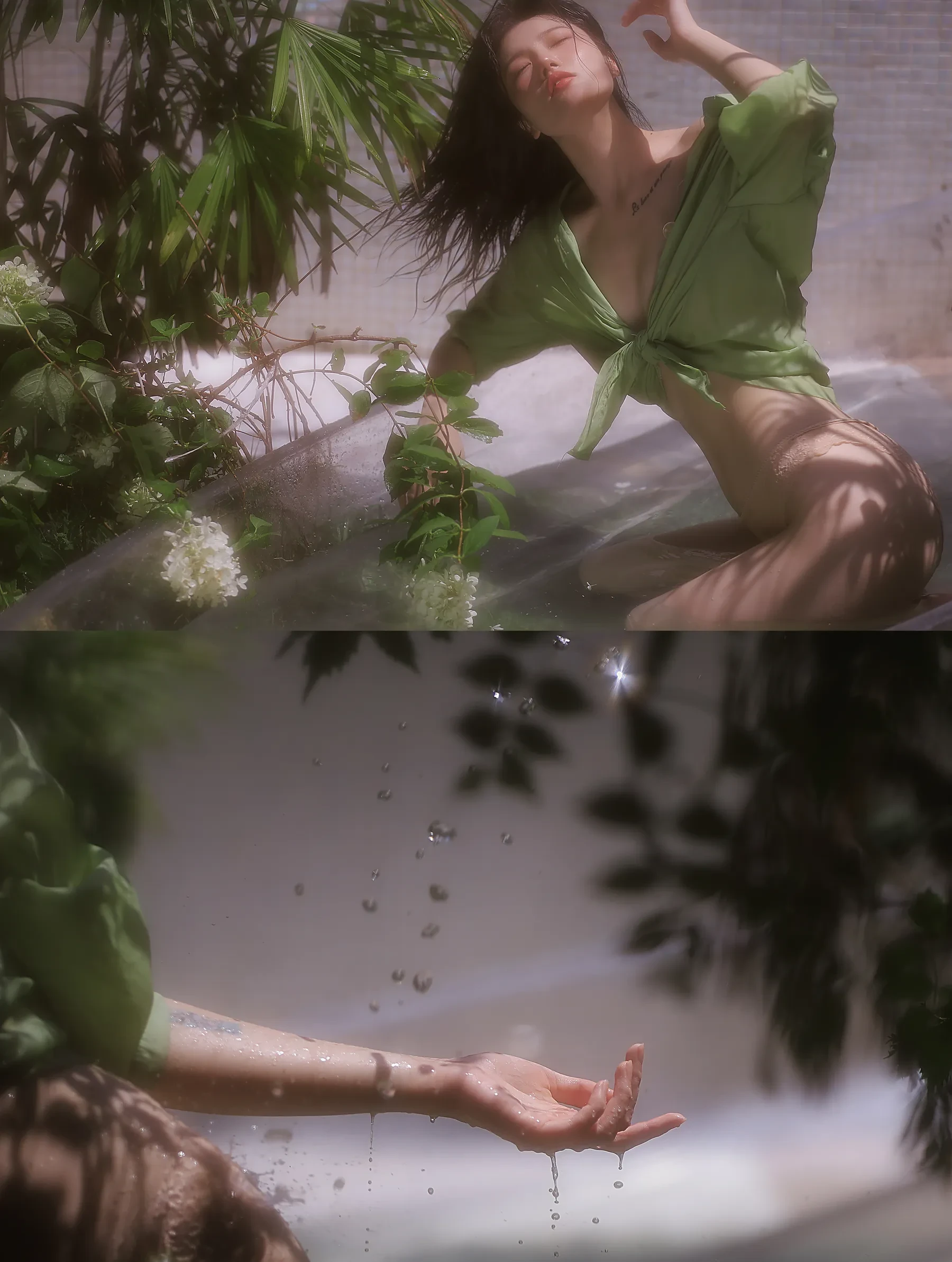 桃良阿宅 – 绿意 [23P] - 秀人网免费无水印在线套图写真