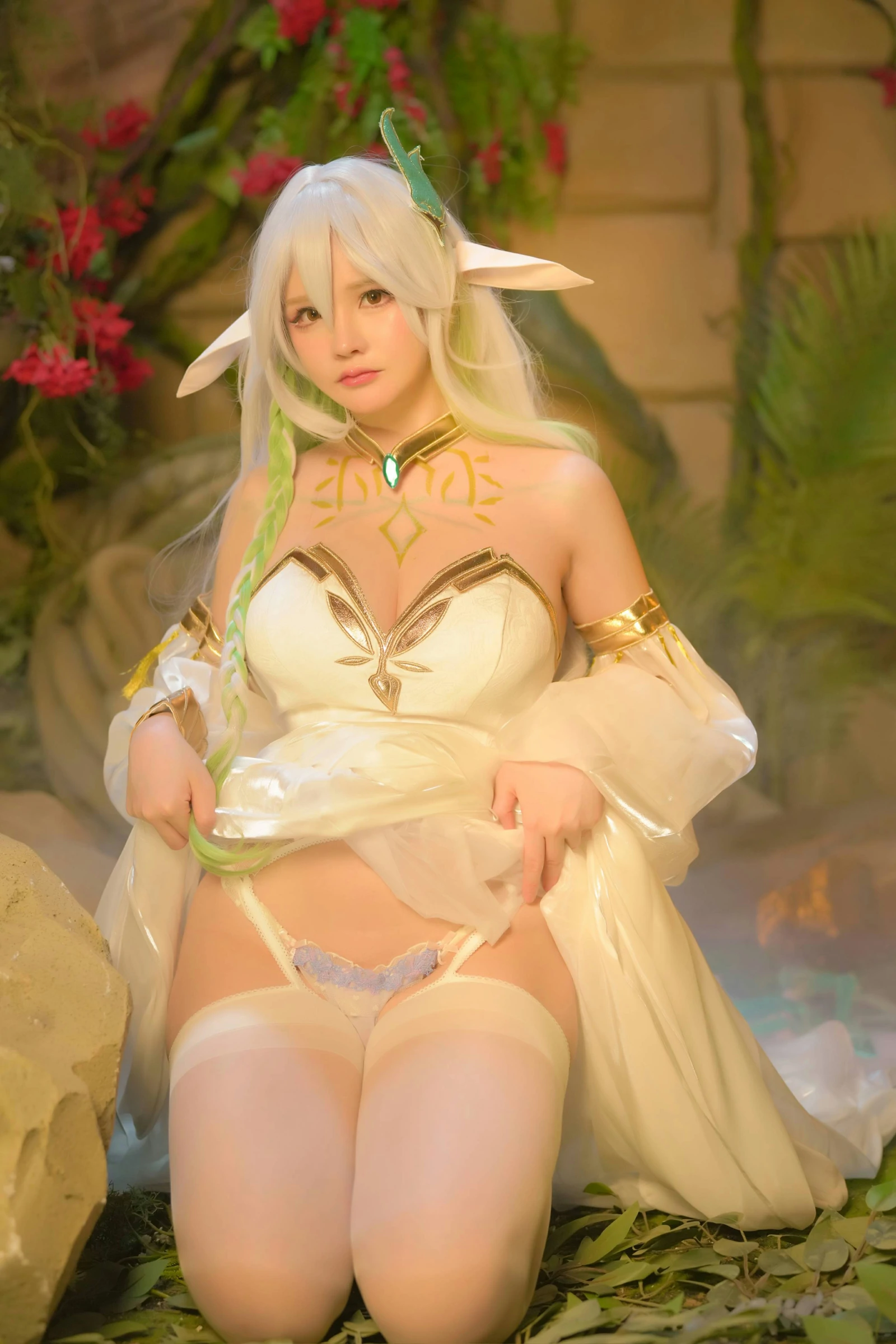 前羽rr – 原神 大慈树王 [39P] - 秀人网免费无水印在线套图写真