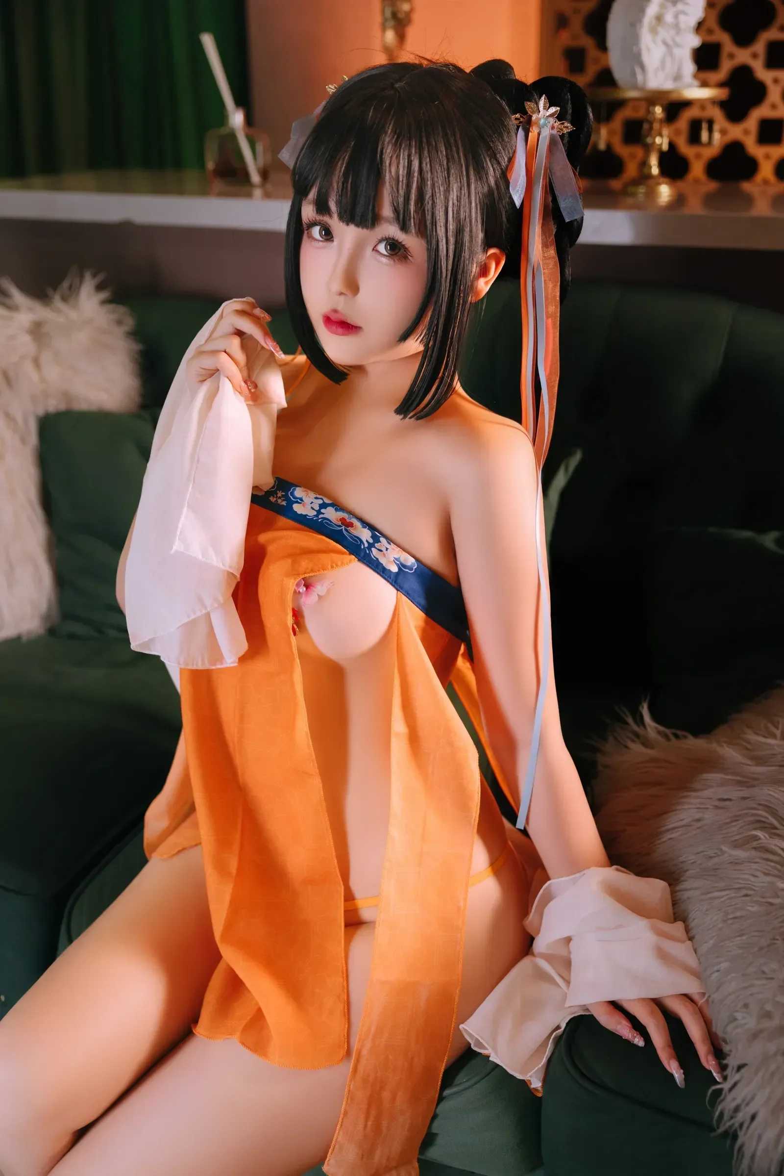 日奈娇 – 鸳鸯浴 [110P] - 秀人网免费无水印在线套图写真