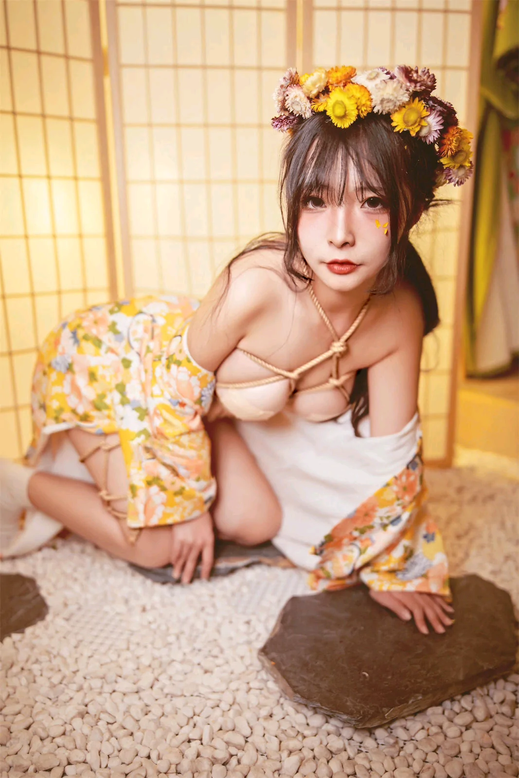 yuuhui玉汇 – 和服捆绑 [47P] - 秀人网免费无水印在线套图写真