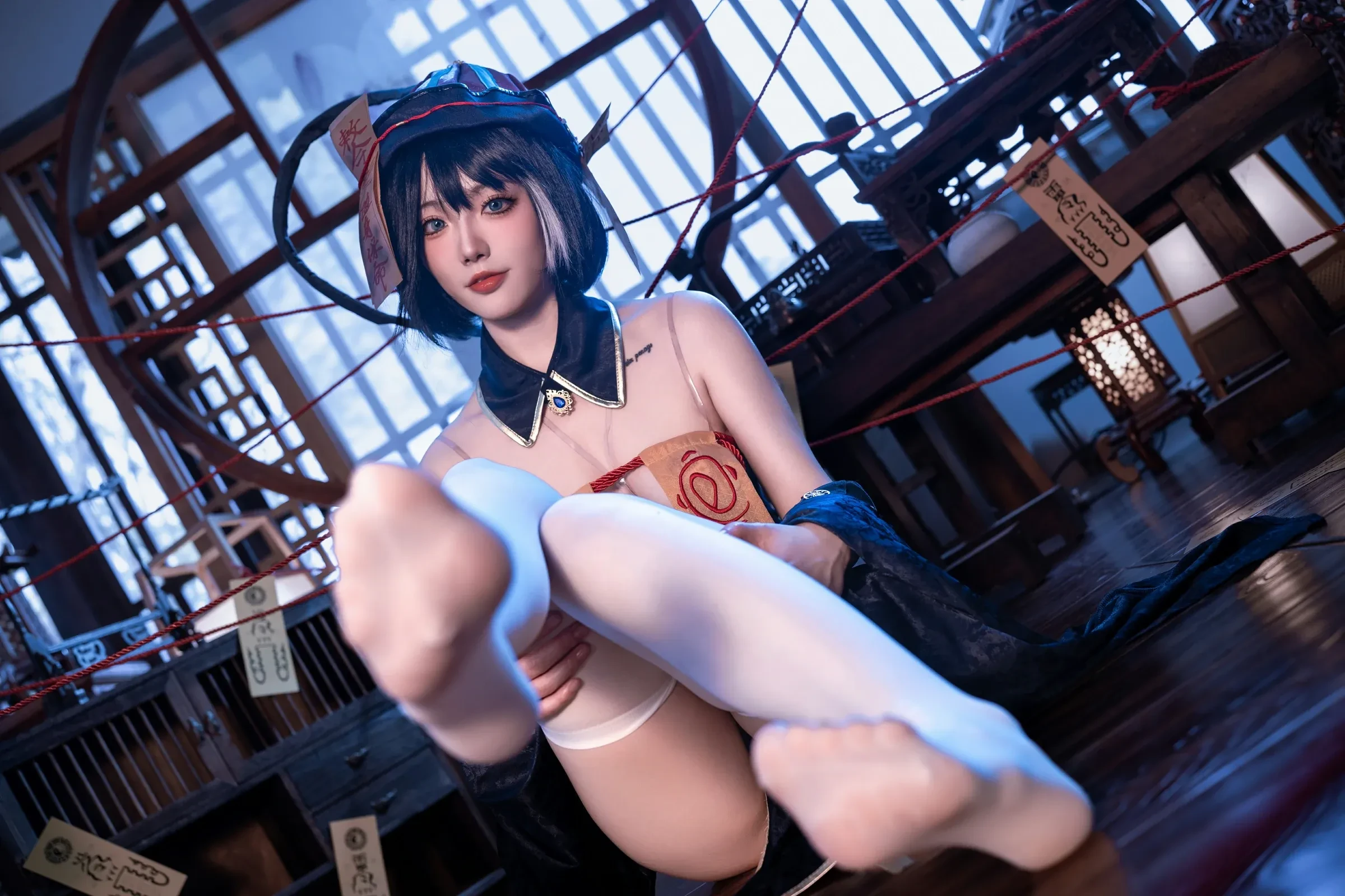 桃良阿宅 – 华甲小僵尸 [53P] - 秀人网免费无水印在线套图写真